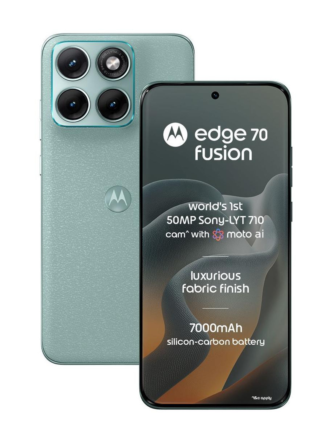 MOTOROLA Edge 70 Fusion Snapdragon (Pantone BLUE SURF, 256 GB) (12 GB RAM) - Image 1