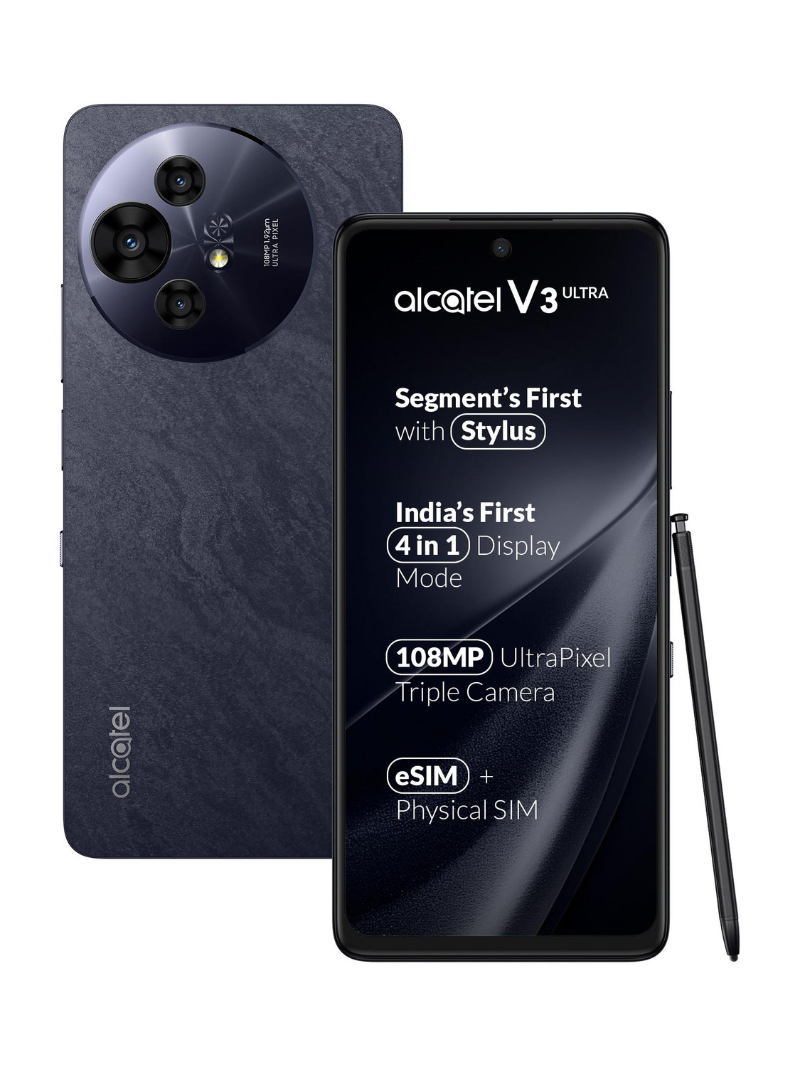 Alcatel V3 Ultra 5G 128GB 6GB RAM Ocean Grey - Image 1
