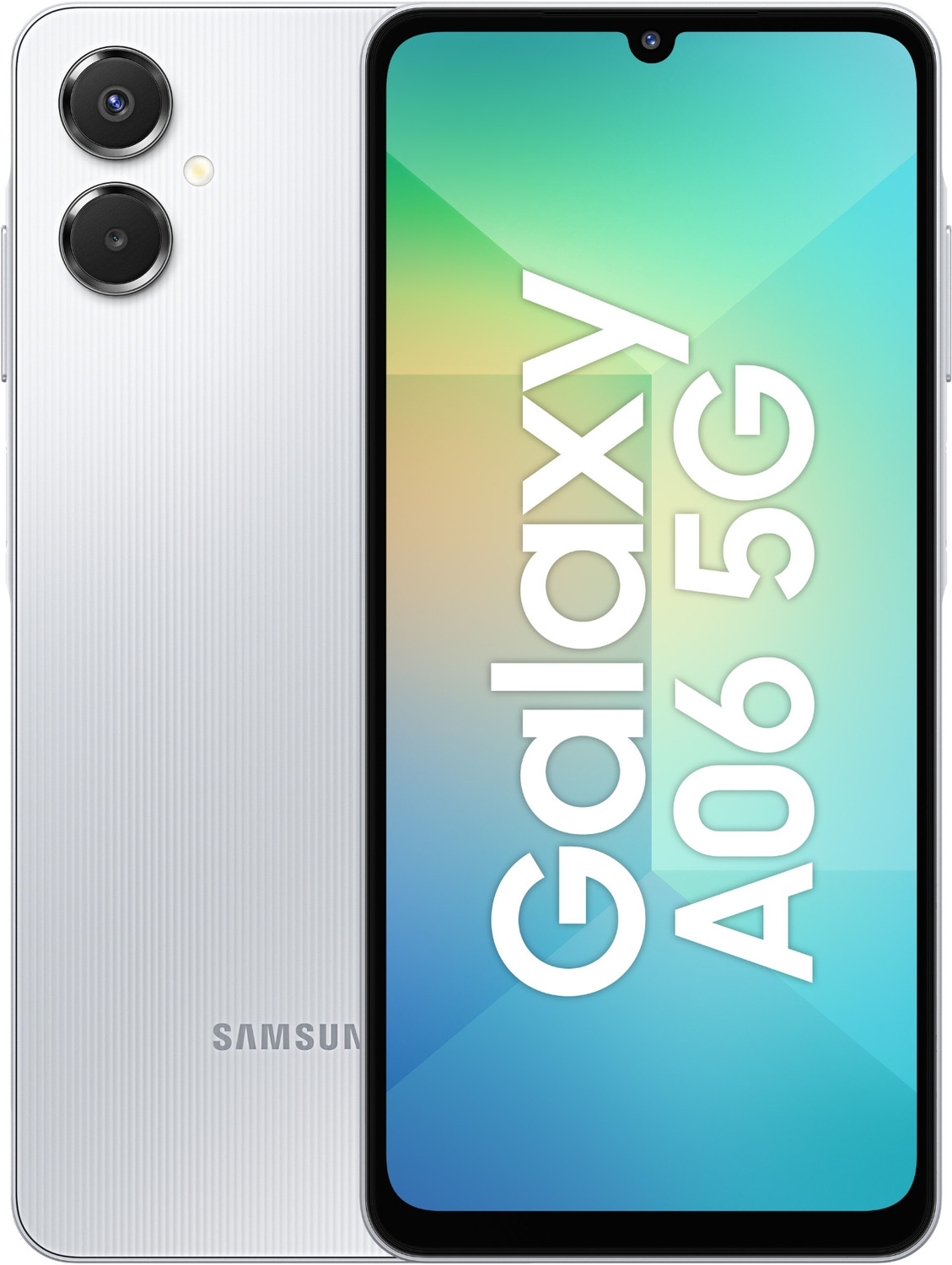 Samsung Galaxy A06 5G (Light Grey, 128 GB) (4 GB RAM) - Image 1