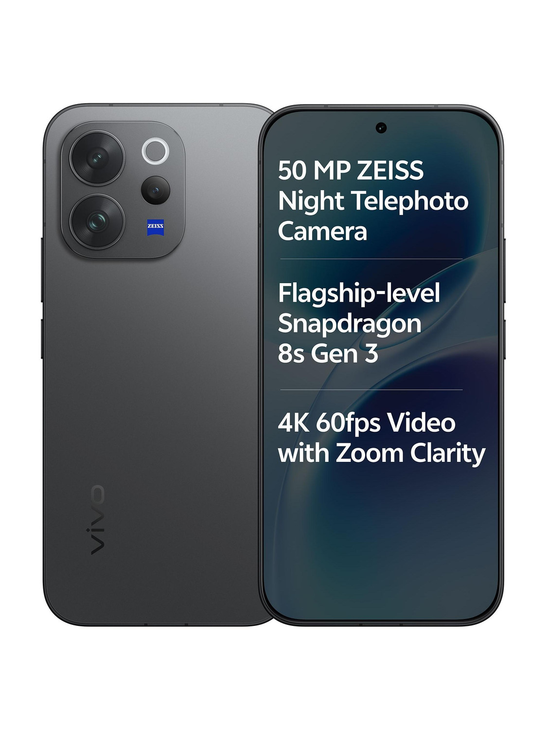 vivo V70 Elite 256GB 12GB RAM Black - Image 1