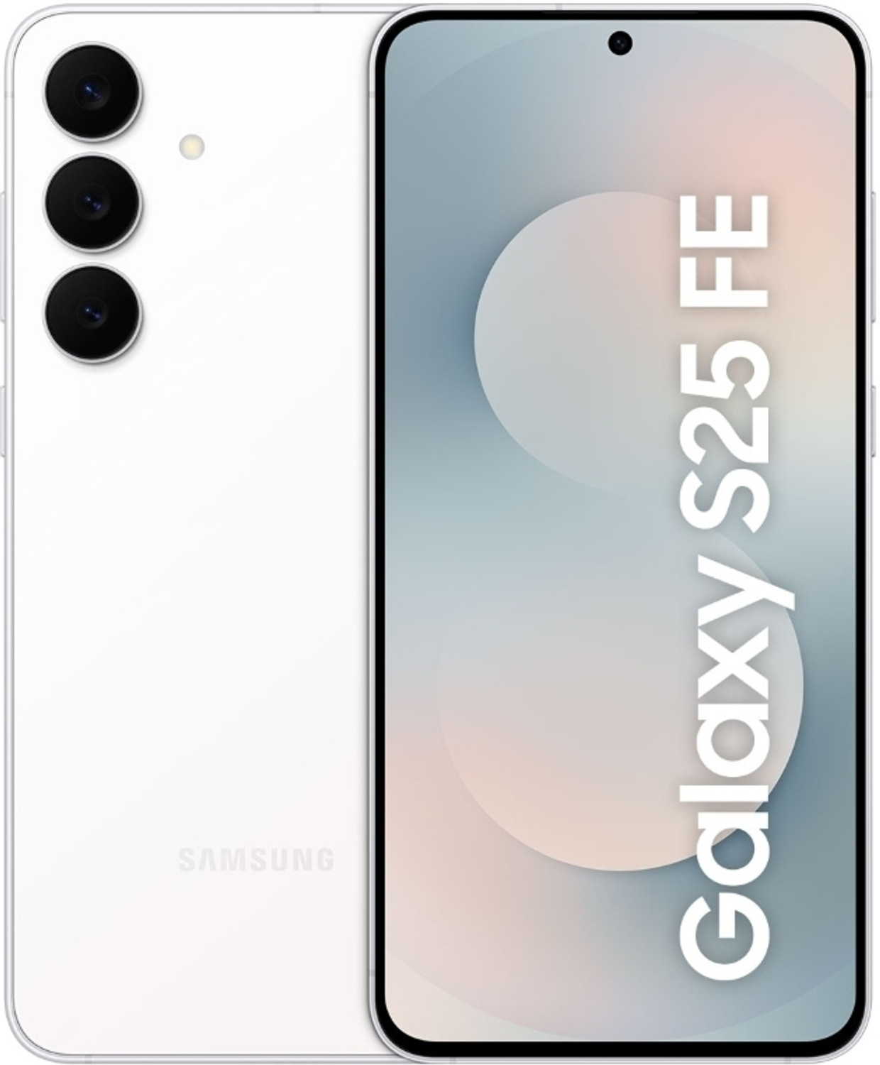 Samsung Galaxy S25 FE 5G (White, 128 GB) (8 GB RAM) - Image 1