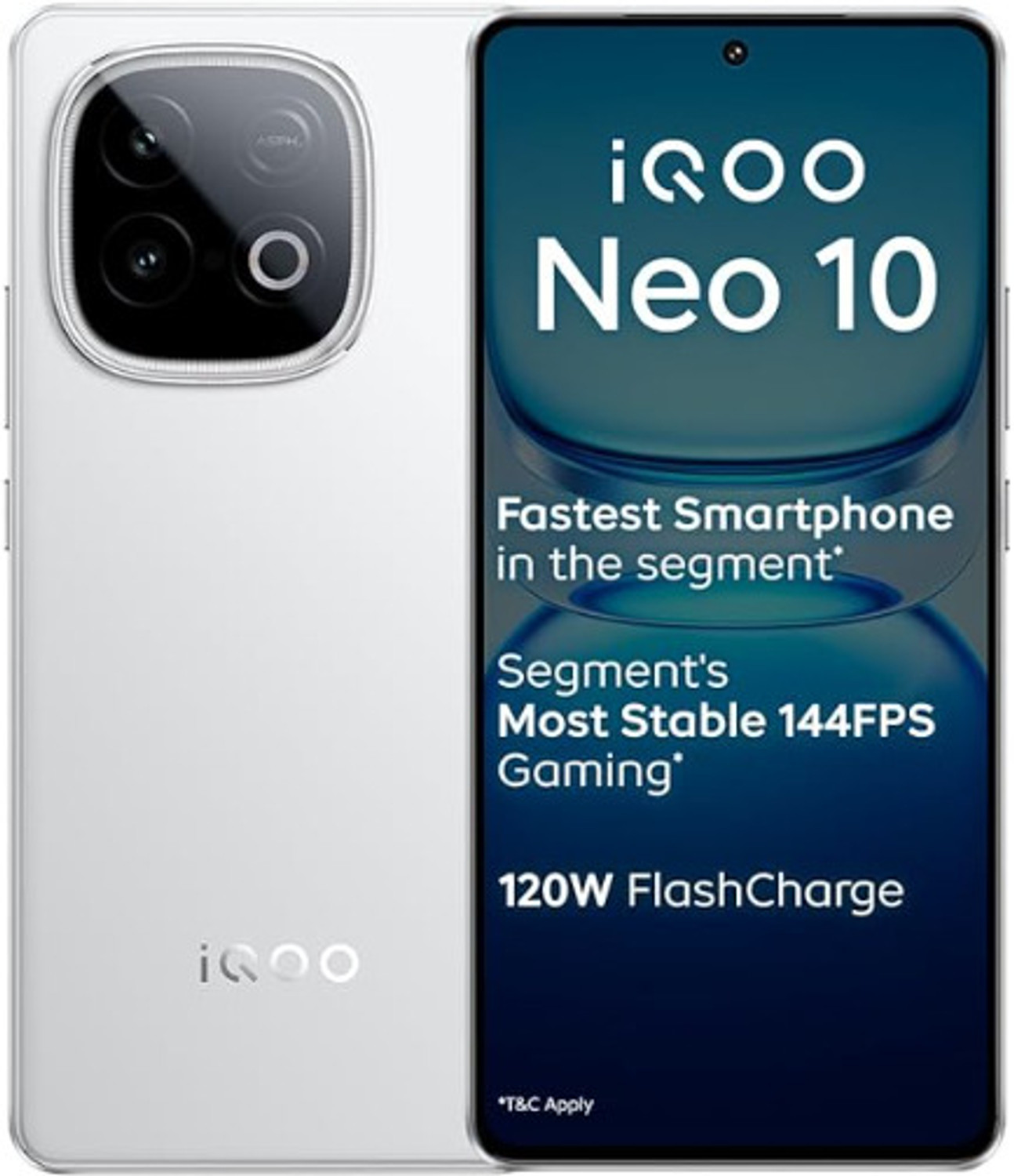 IQOO à¤¨à¤¿à¤¯à¥ 10 (à¤à¤²à¥à¤ªà¤¾à¤à¤¨ à¤µà¤¾à¤à¤, 256 GB) (8 GB RAM) - Image 1