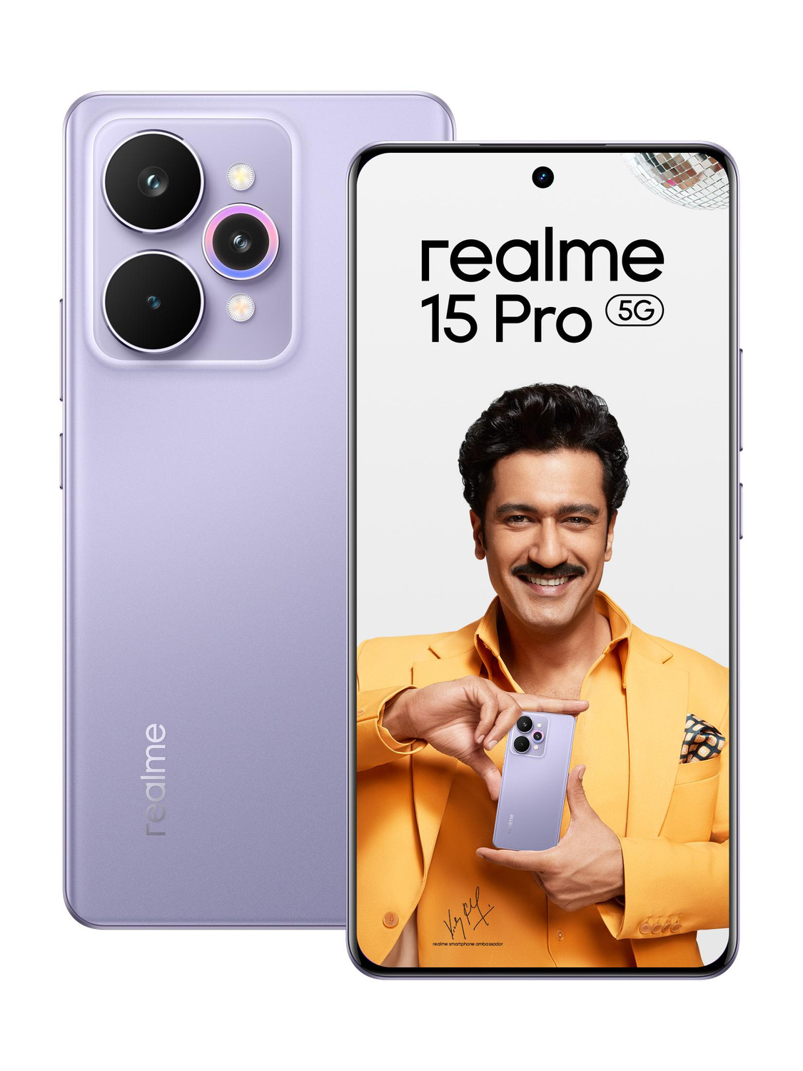 realme 15 Pro 5G (Silk Purple, 256 GB) (12 GB RAM) - Image 1