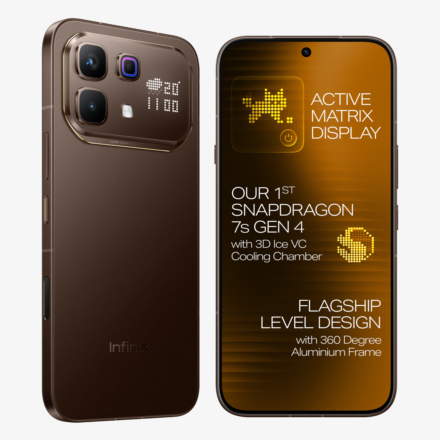 Infinix NOTE 60 Pro (Mocha Brown, 256 GB) (8 GB RAM) - Image 1