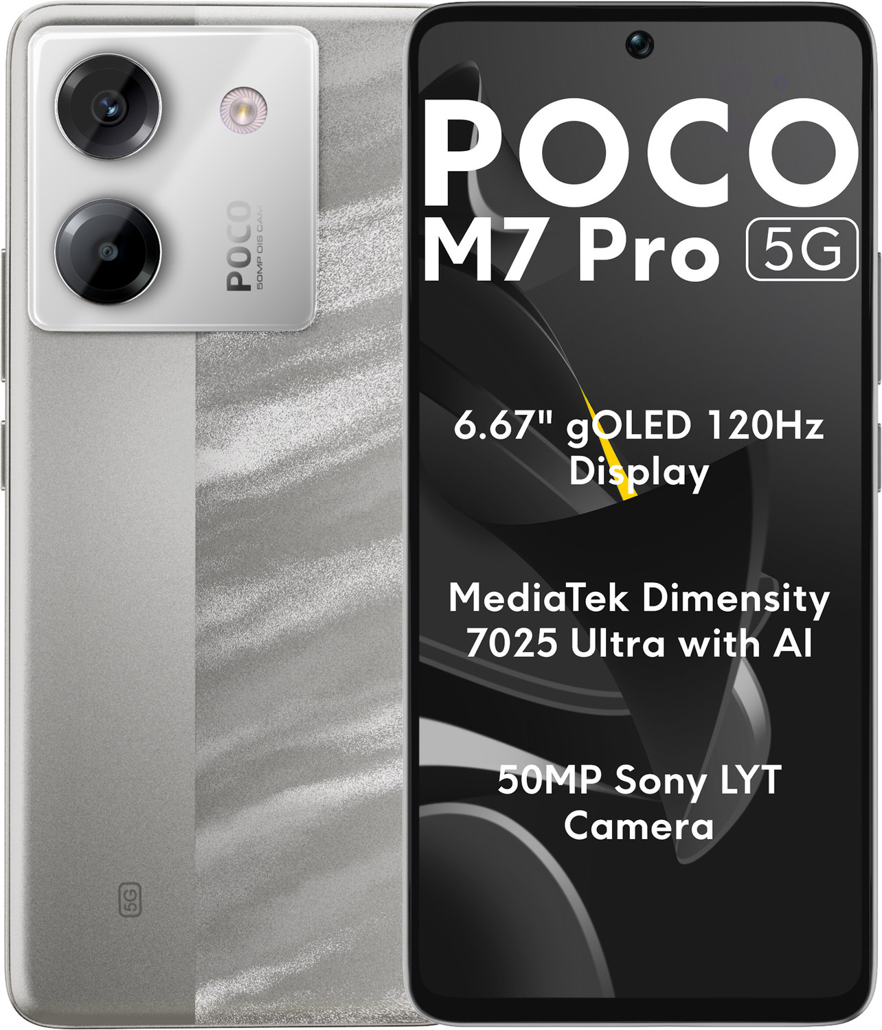 POCO M7 Pro 5G (256 GB Storage, 8 GB RAM) Online at Best Price On Flipkart.com - Image 1