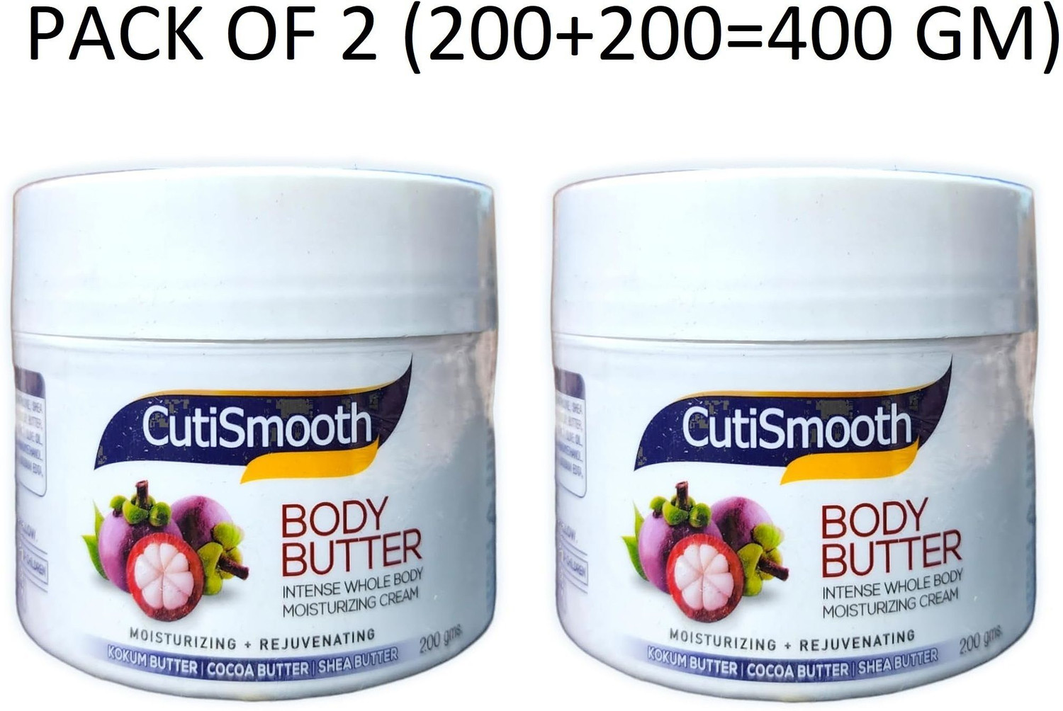 EWP Cutismoothbody butter moisturizing cream 200gm pack (200 g) - Image 1