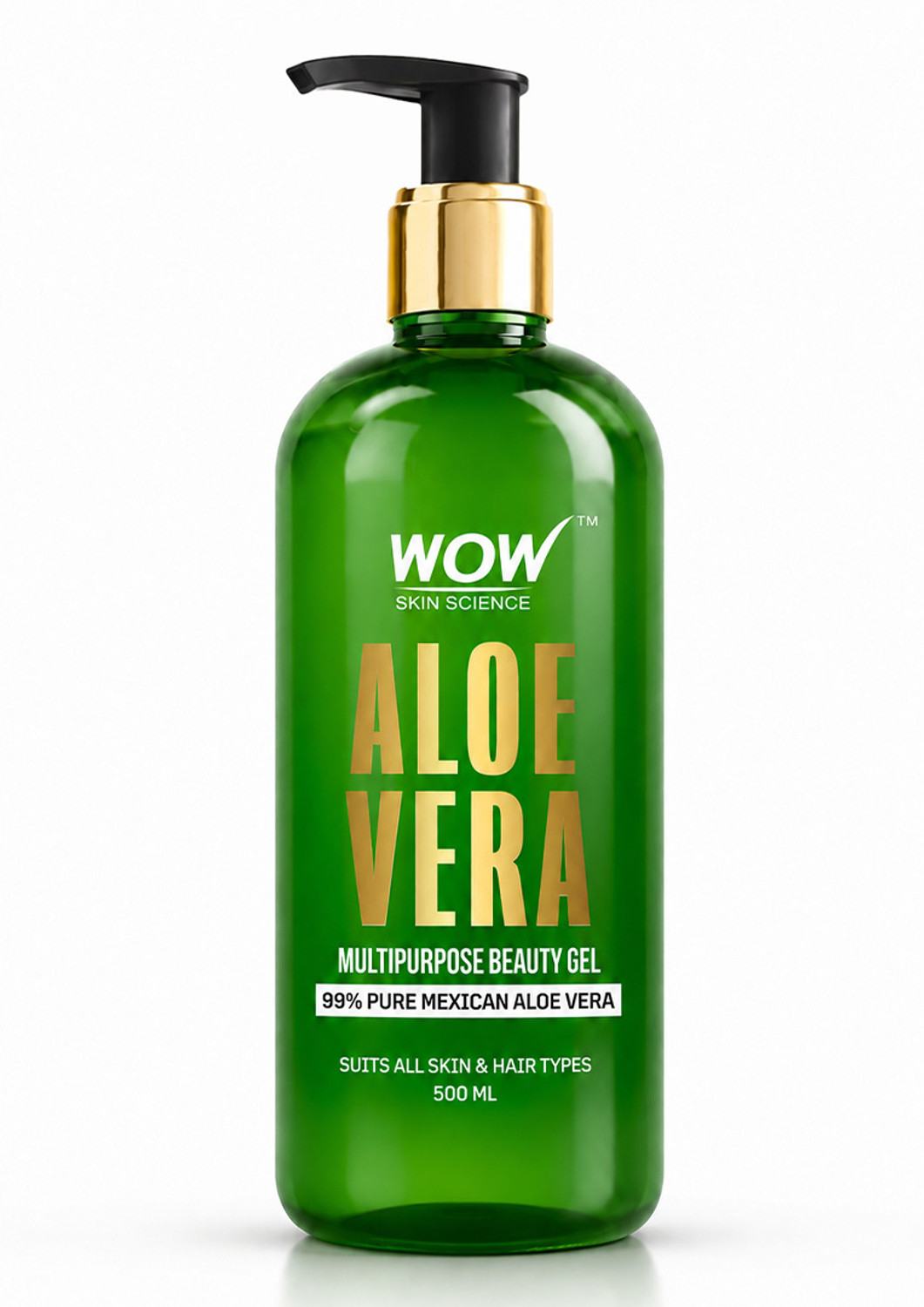 WOW SKIN SCIENCE Aloe Vera Multipurpose Beauty Gel 500ml - Image 1