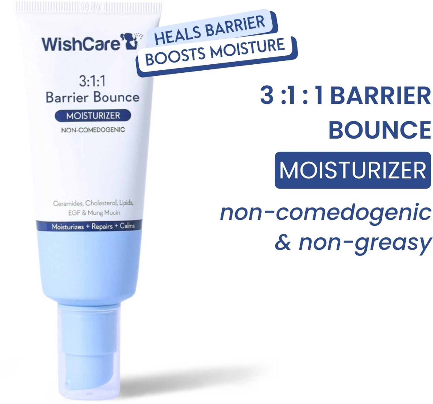 WishCare 3:1:1 Barrier Bounce Moisturiser 50ml - Image 1