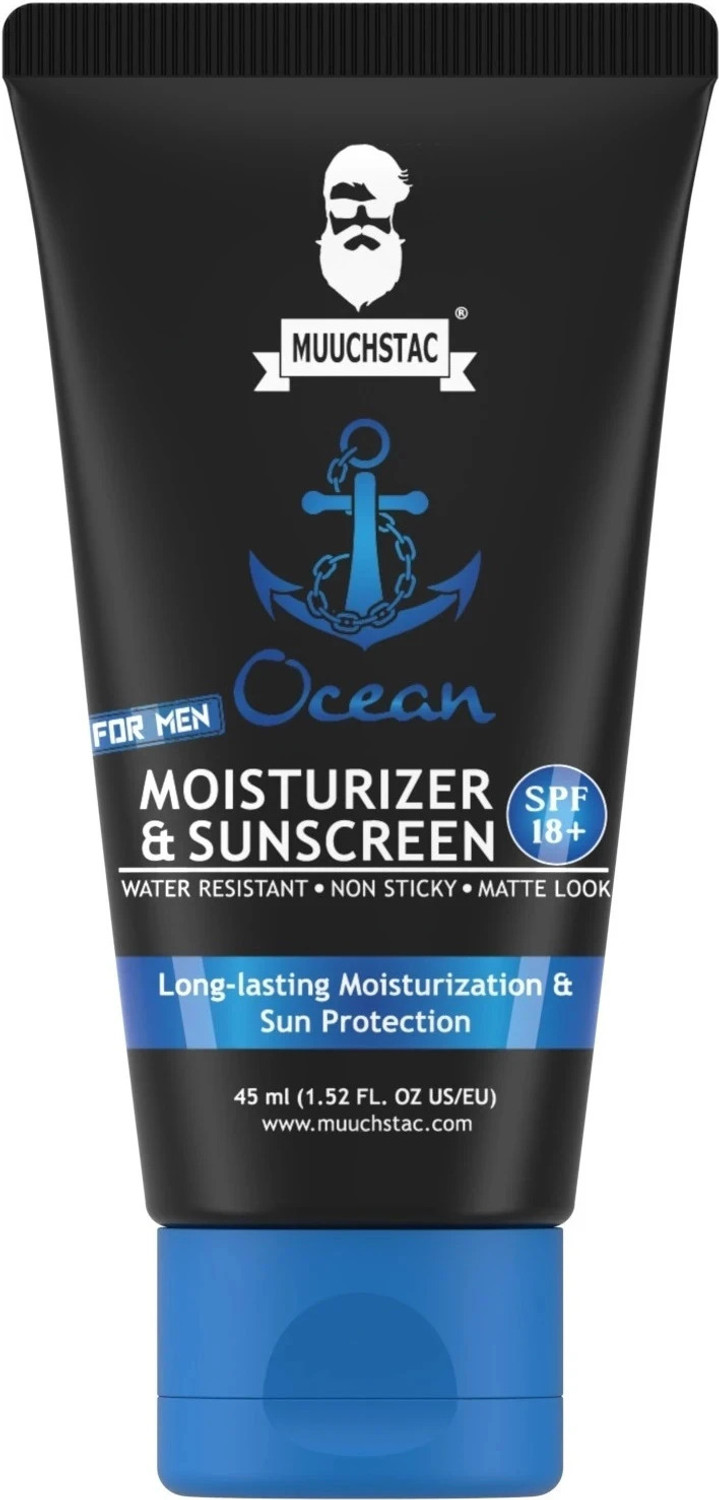 MUUCHSTAC Men's Ocean Moisturizer & Sunscreen Matte Cream 45ml - Image 1