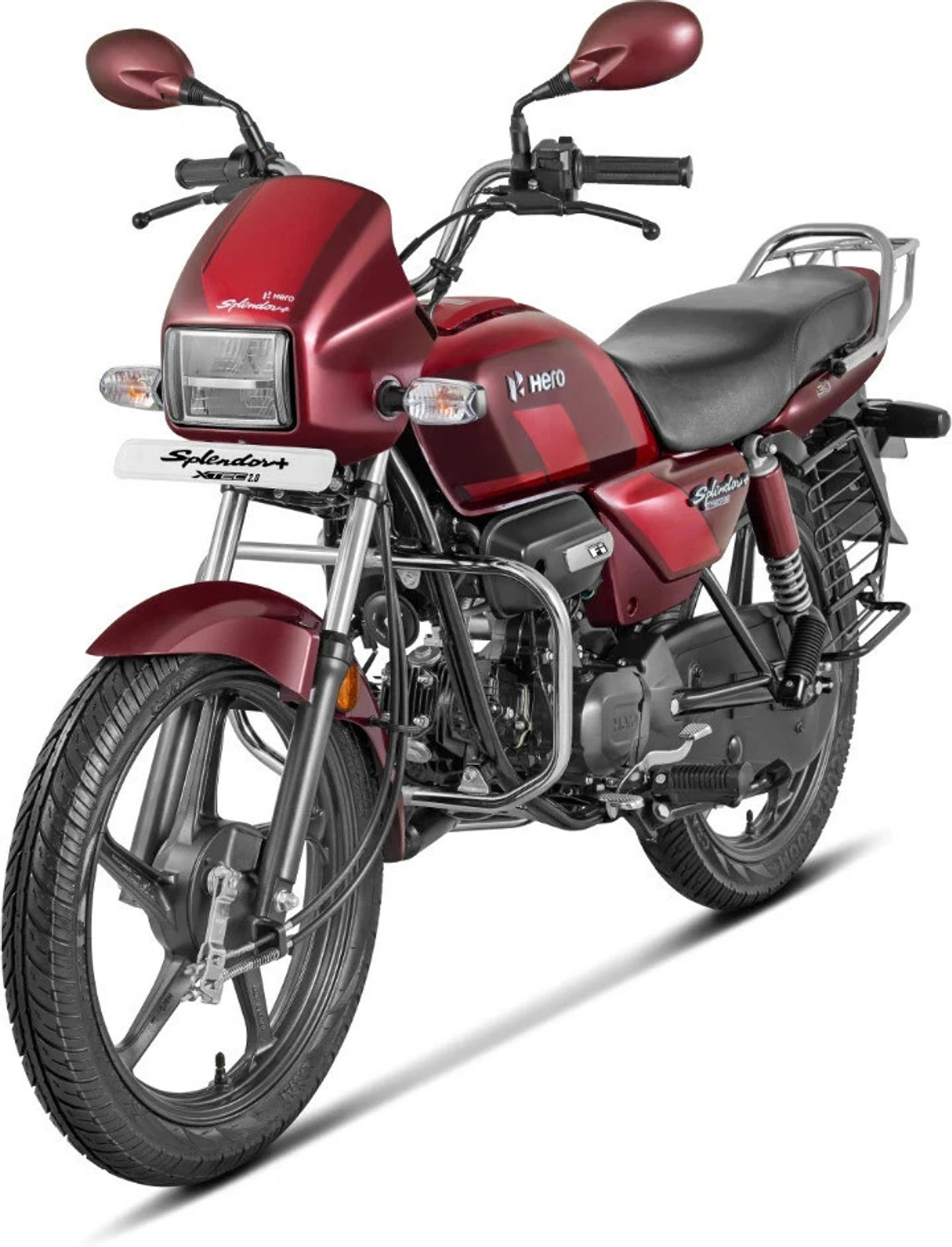 Hero Splendor+ XTEC 2.0 Noble Red Booking - Image 1