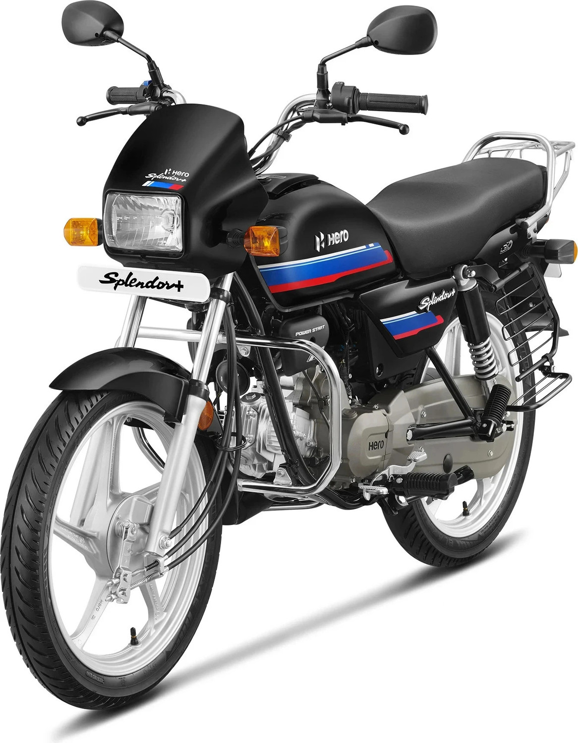 Hero Splendor+ i3S Booking (Black with Blue) - Image 1