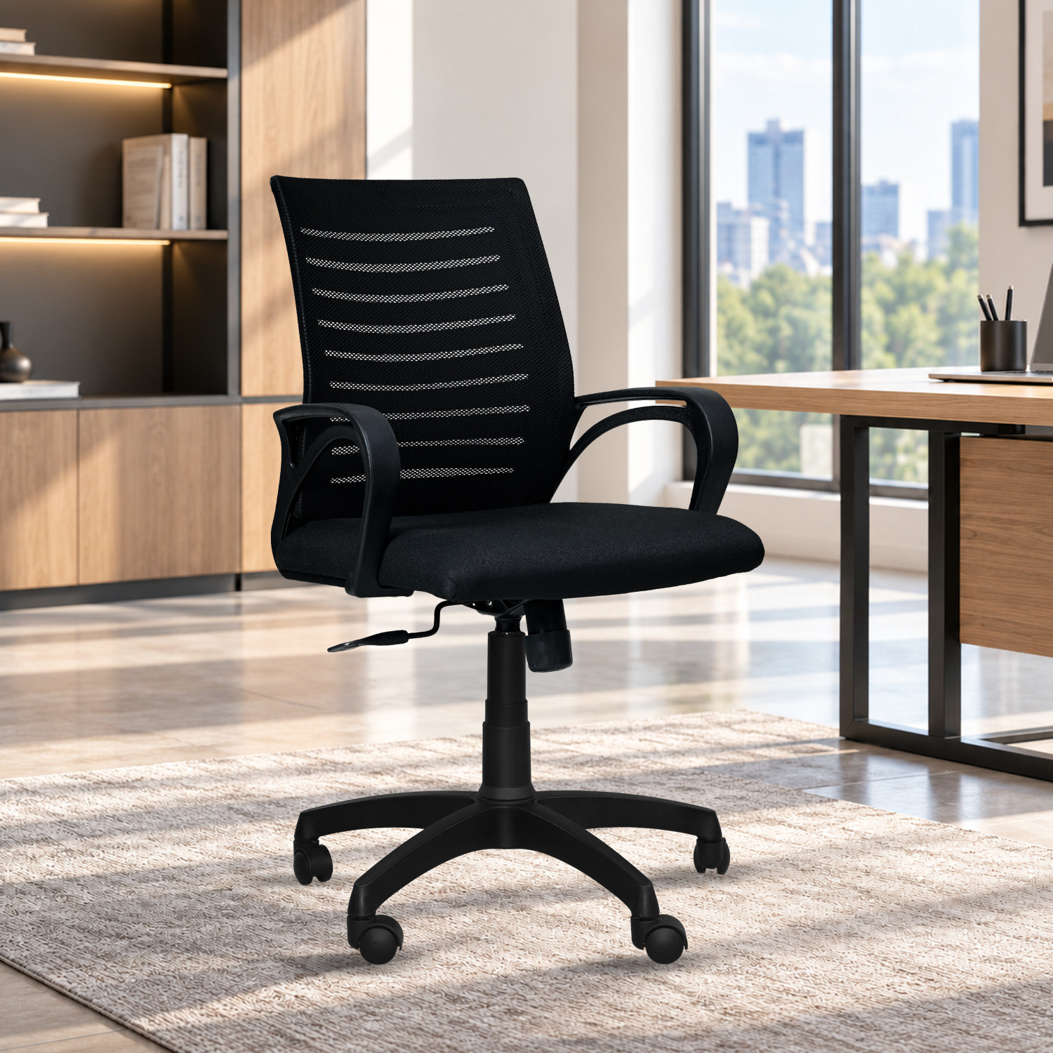 Comfort Mantra Bolt Ergonomic Office Chair Black - Image 1