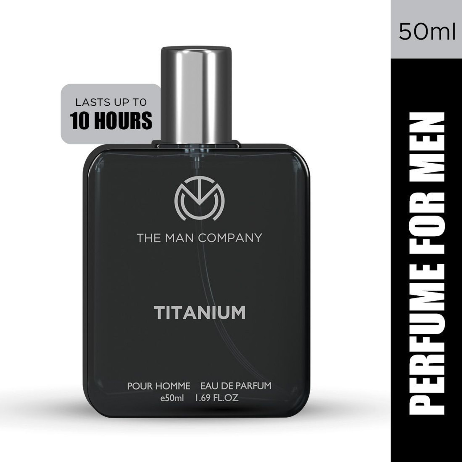 THE MAN COMPANY Titanium Perfume for Men 50ml - Image 1