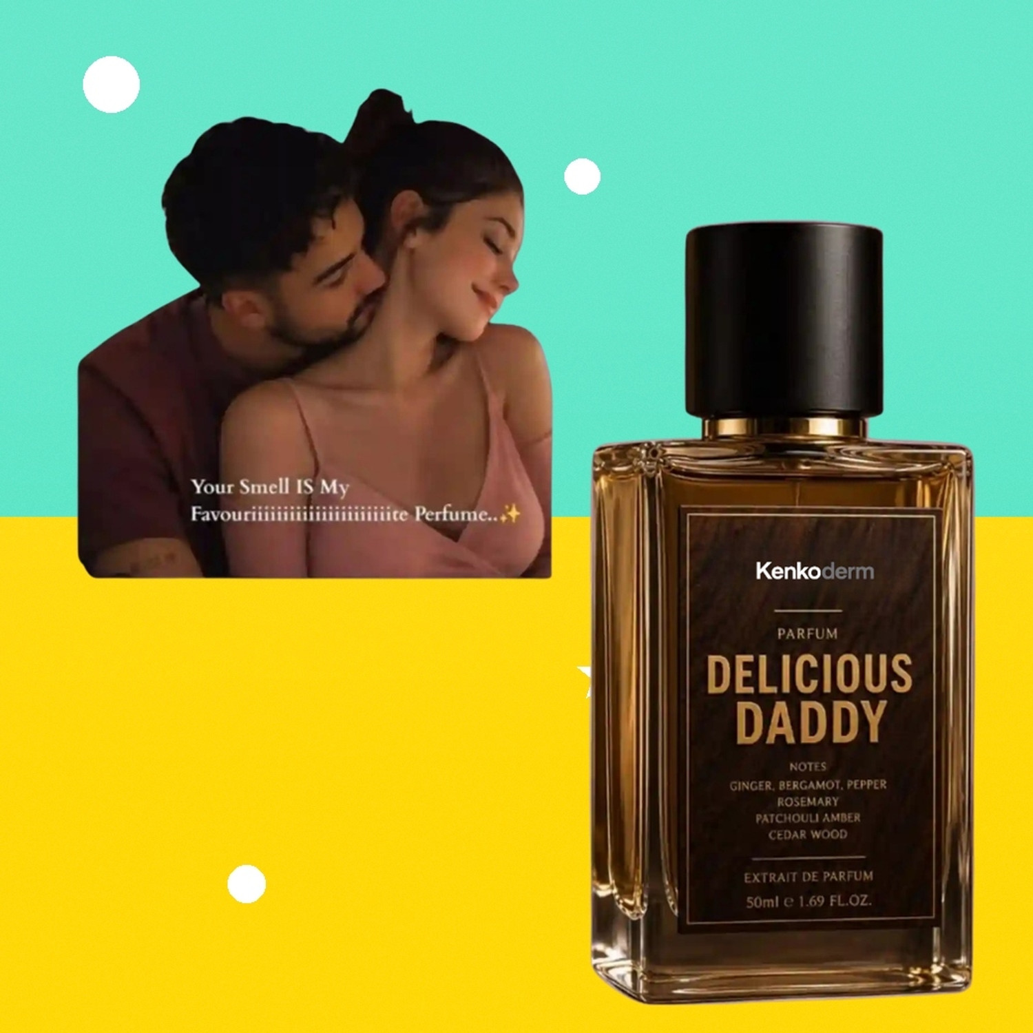 Kenkoderm Delicious Daddy x-perfume Rich Aroma For Men And Women Perfume - 50 ml (For Men & Women) - Image 1