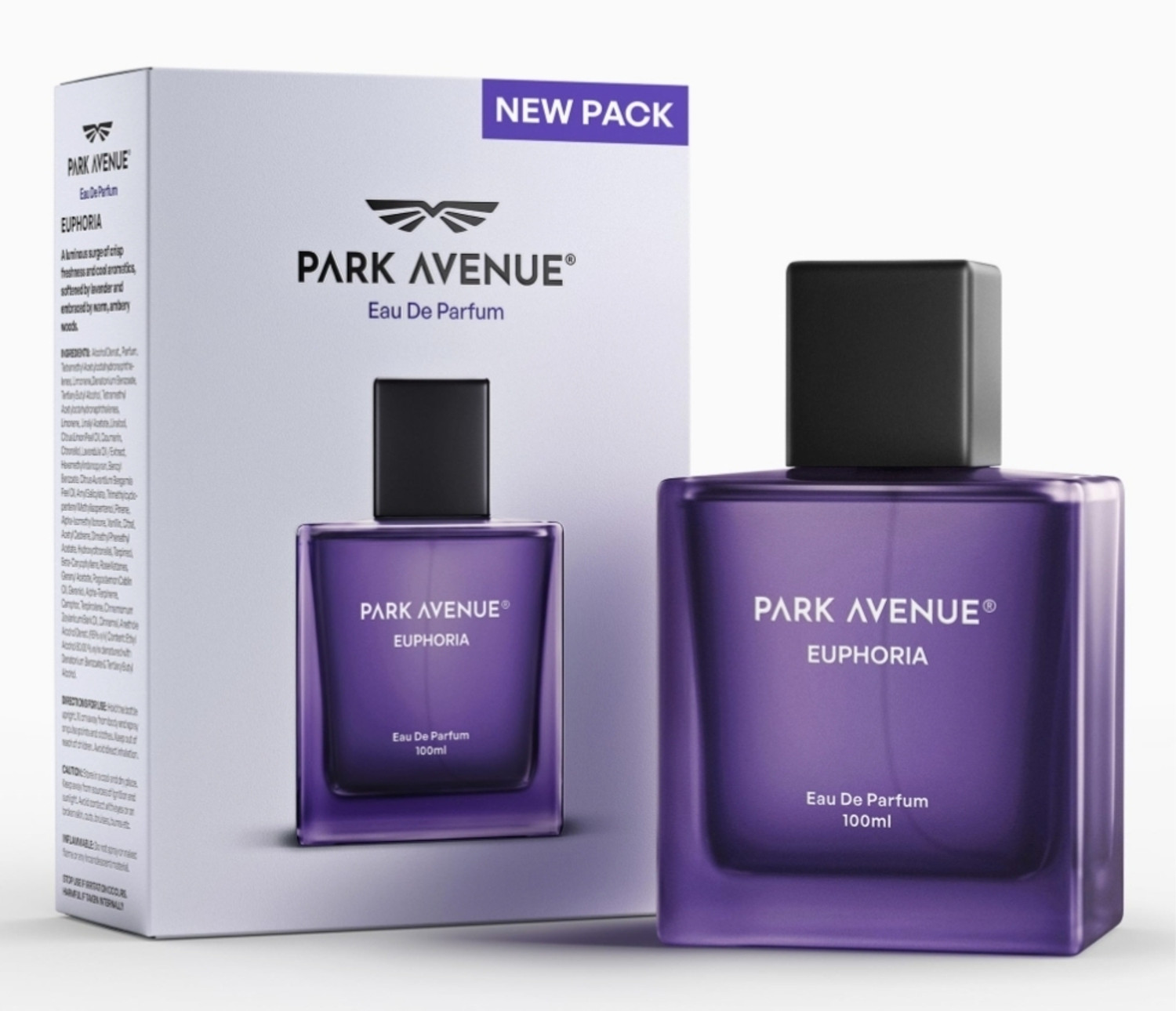 PARK AVENUE EUPHORIA EAU DE PERFUME 100 ML Eau de Parfum - 100 ml (For Men) - Image 1