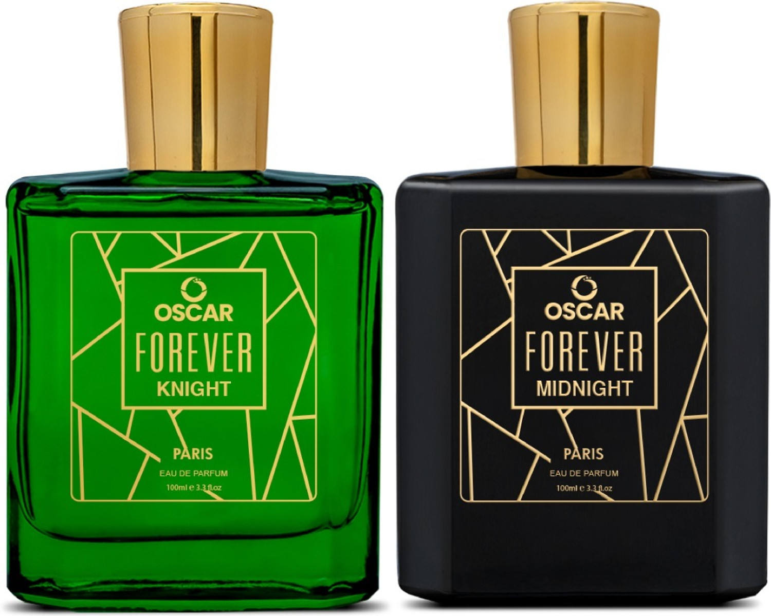 OSCAR Forever Midnight & Forever Knight Perfume Long-Lasting Fragrance|EDP|Pack of 2 Eau de Parfum - 200 ml (For Men & Women) - Image 1