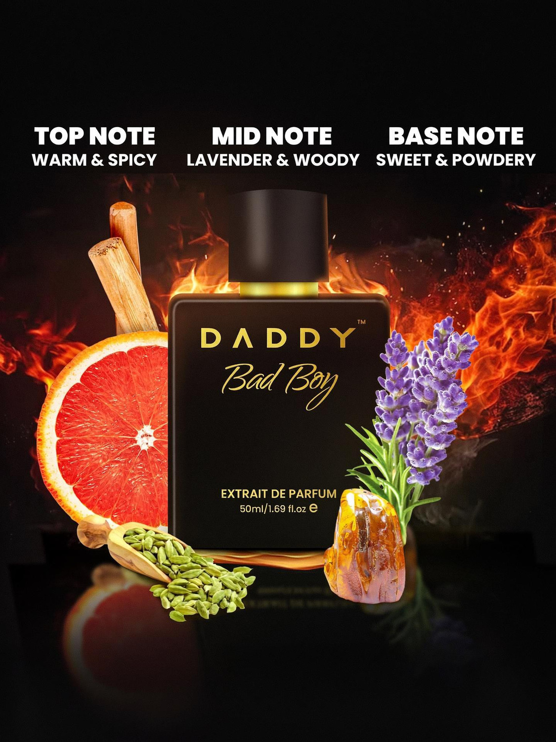 DADDY Bad Boy Super Long Lasting Perfume 50ml - Image 1