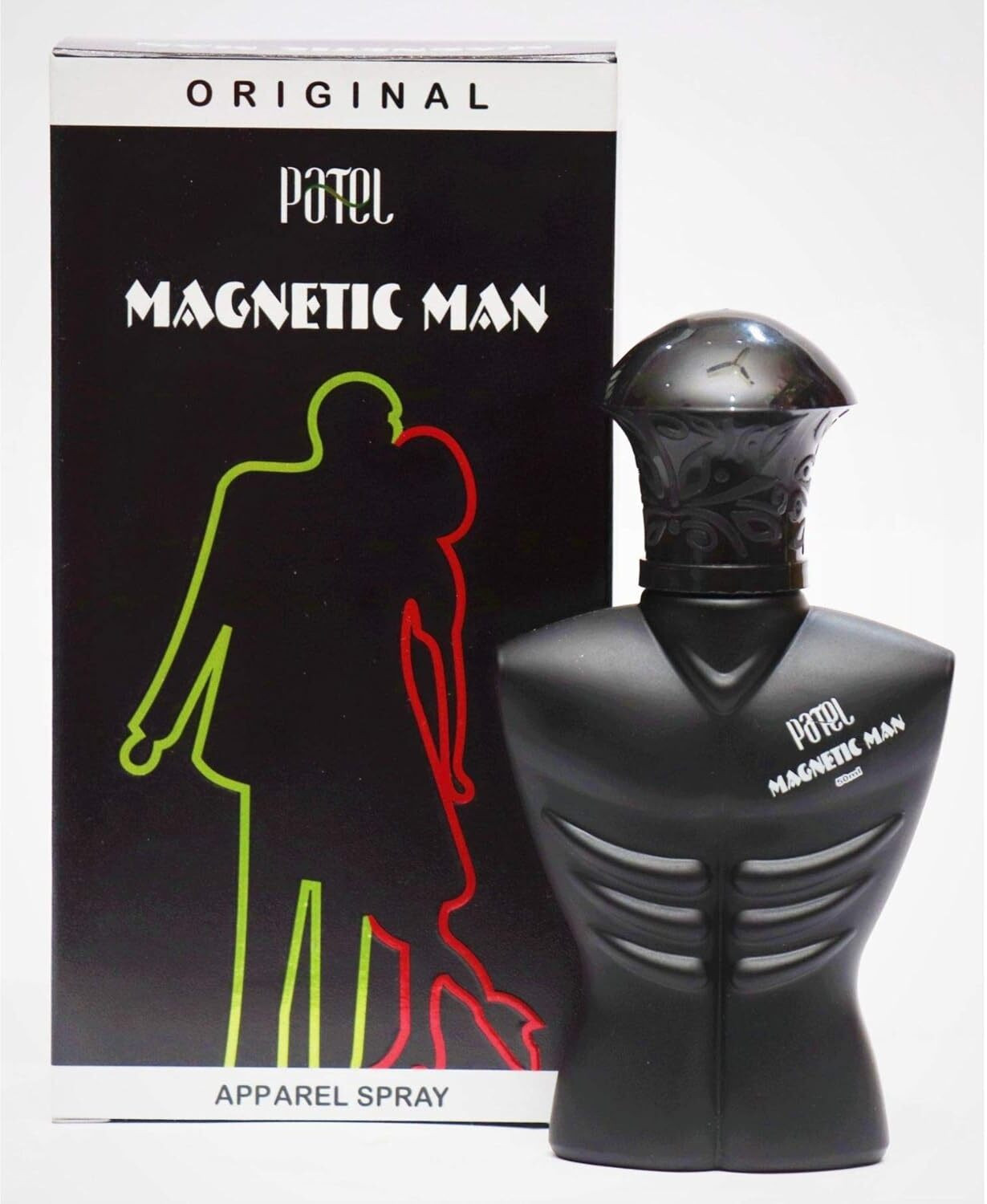 patel neck MAGNETIC MAN Long Lasting Apparel Spray Perfume - 50 ml Perfume - 50 ml (For Men & Women) - Image 1