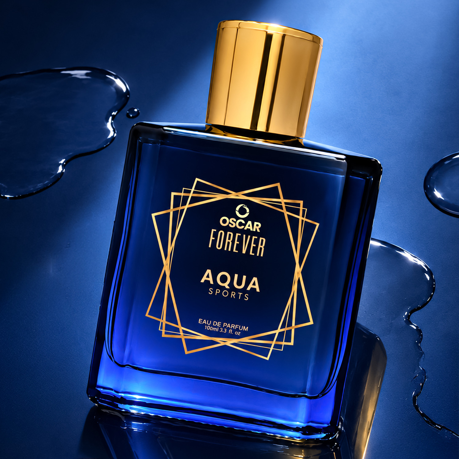OSCAR Forever Aqua Sports Premium Perfume | Strong & Long Lasting | Luxury Eau de Parfum - 100 ml (For Men & Women) - Image 1