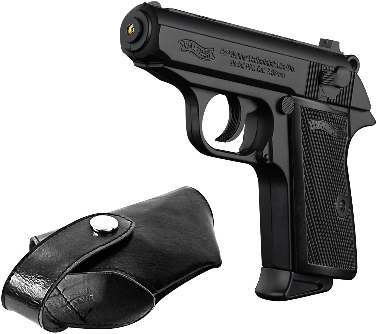Windcomm 508 Metal Gun Lighter Black - Image 1