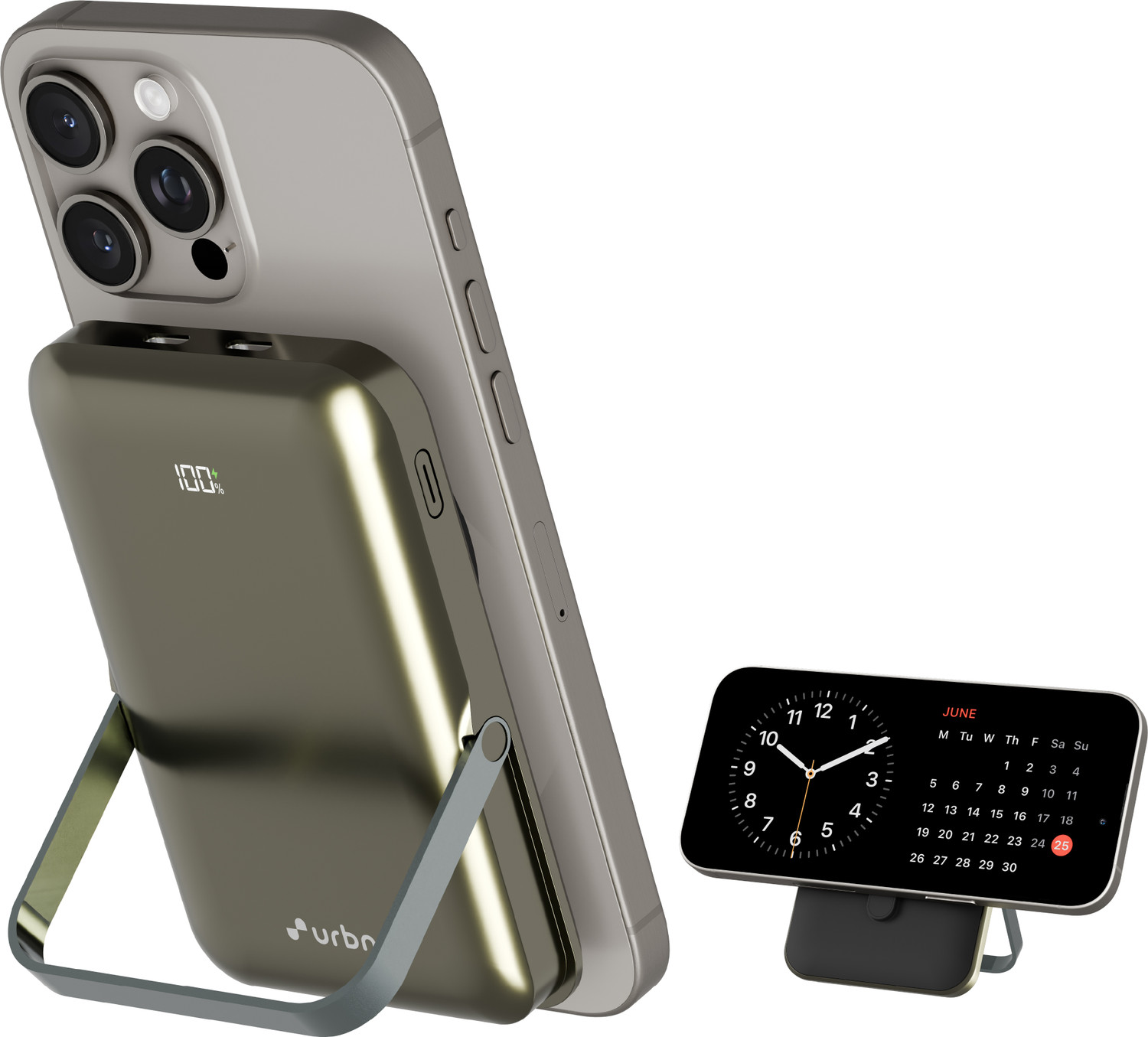 URBN 10000 mAh 20W Power Bank (Gun Metal) - Image 1