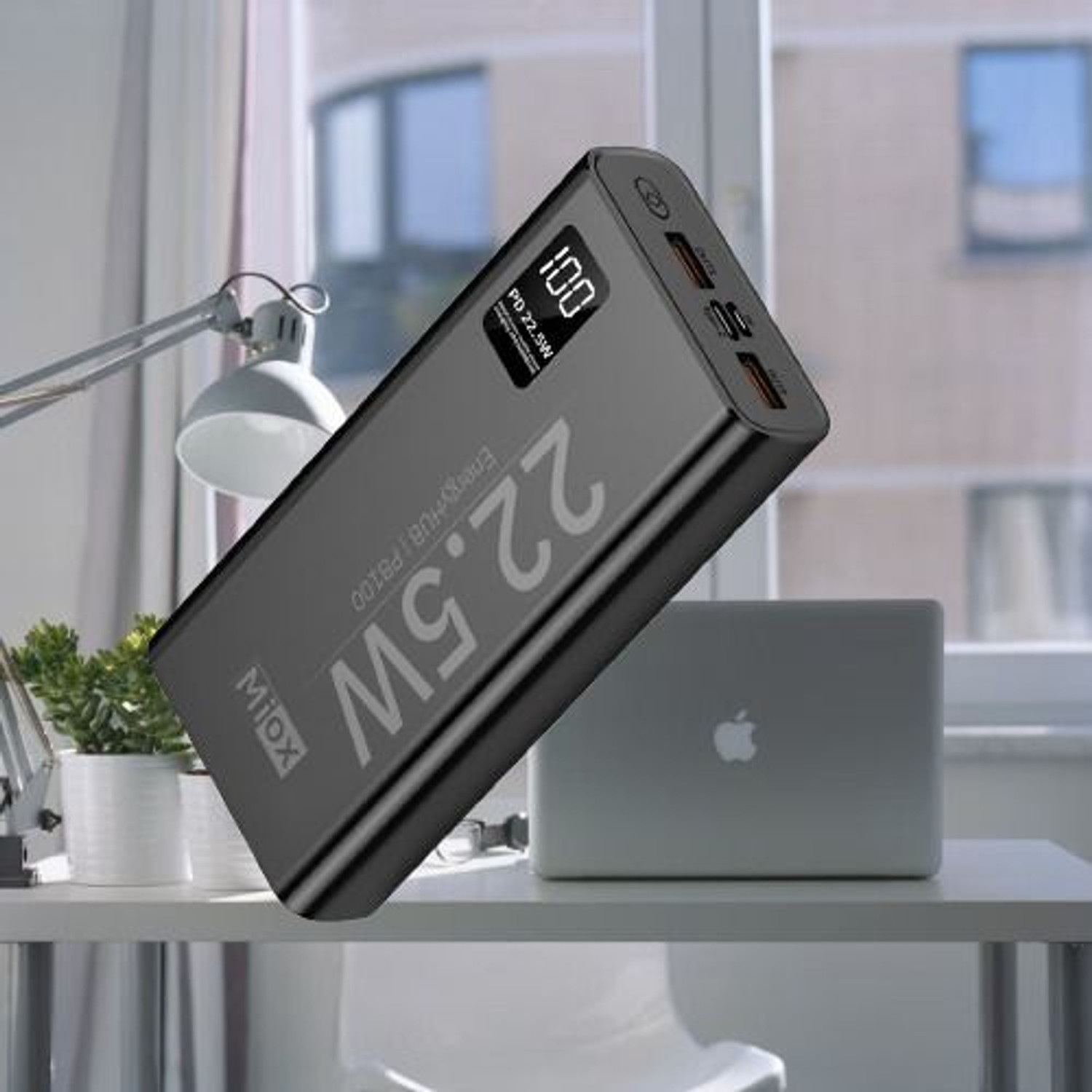 MIOX 200000 mAh 22.5W Power Bank Black - Image 1
