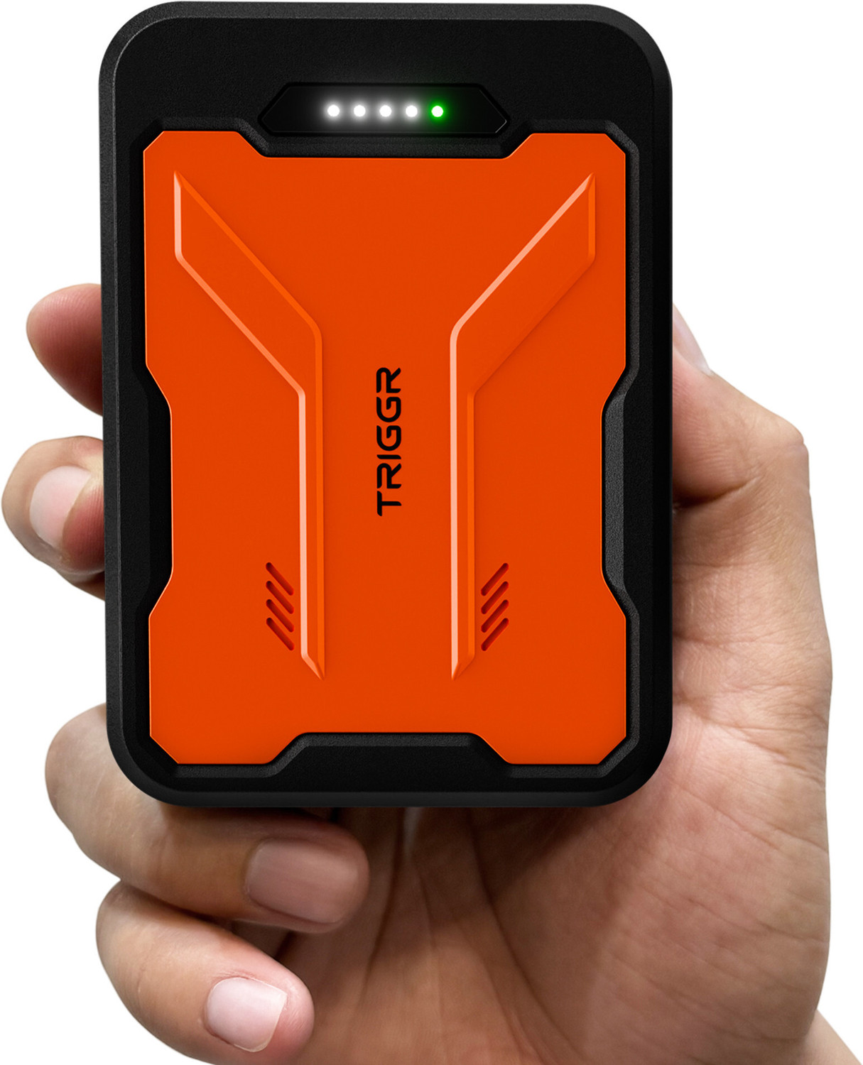 TRIGGR 20000 mAh 22.5 W Power Bank (Black Inferno, Lithium Polymer, Fast Charging, Quick Charge 3.0, Power Delivery 3.0 for Mobile, Tablet, Earbuds) - Image 1