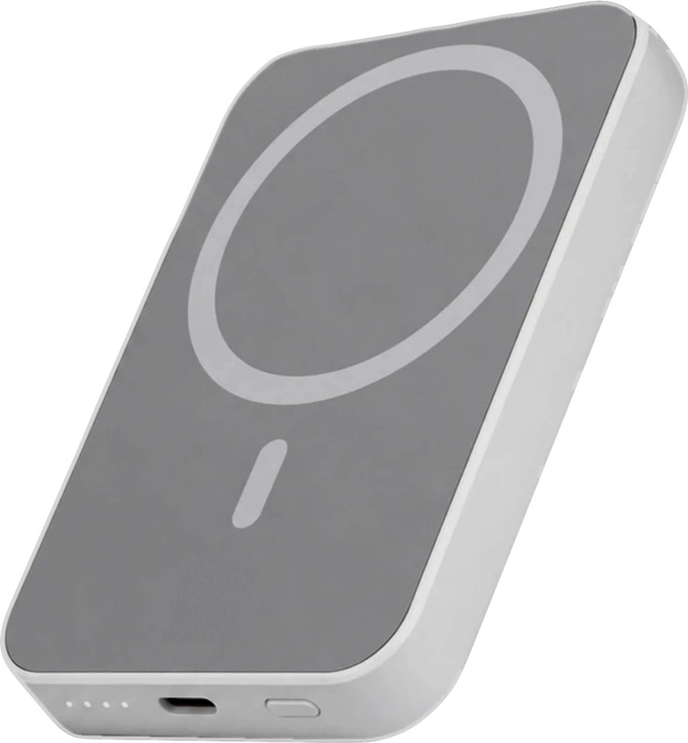 eddiktion 10000 mAh 22.5 W Wired & Wireless With MagSafe Ultra Compact Pocket Size Power Bank (White, Lithium Polymer, Power Delivery 3.0, Power Delivery 2.0 for Mobile) - Image 1