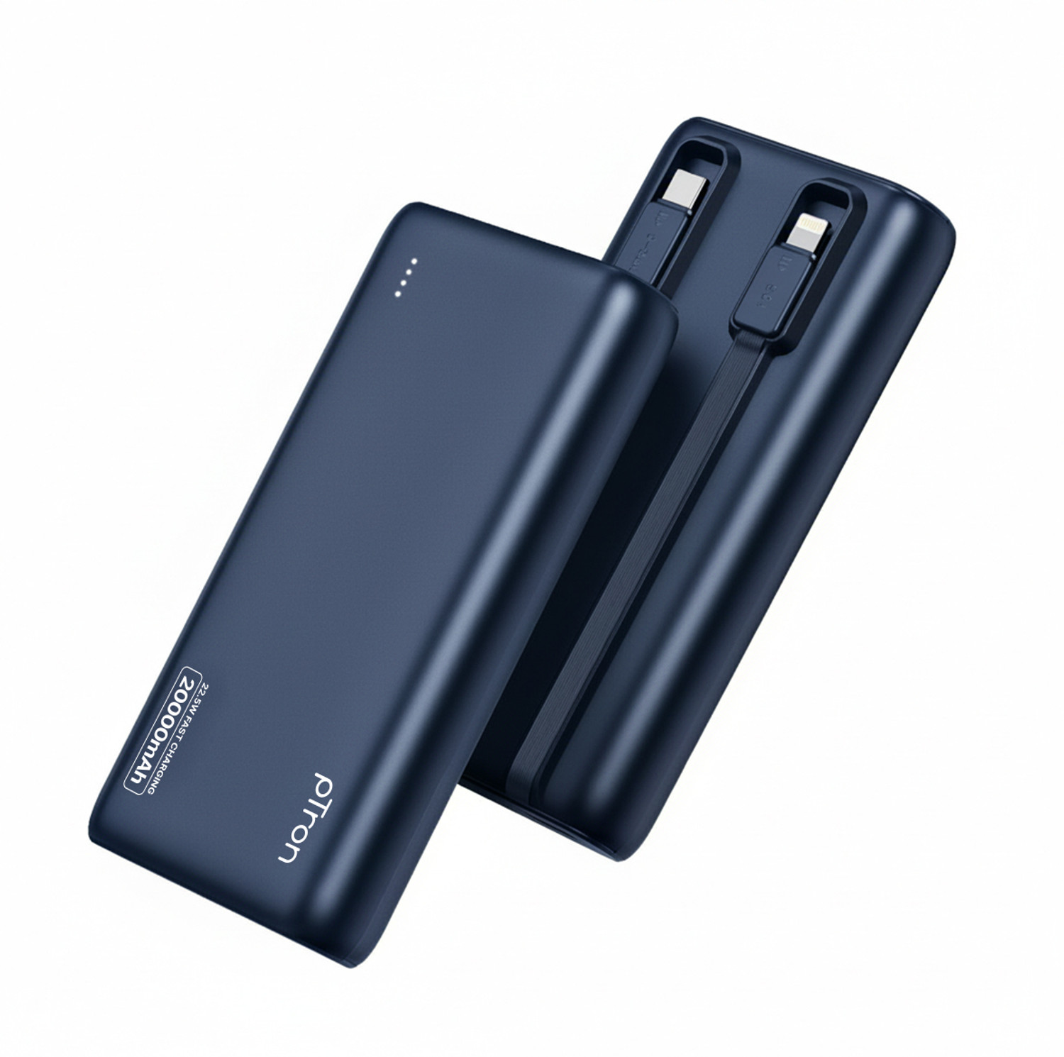 PTron 20000 mAh 22.5 W Compact Pocket Size Power Bank (Indigo Blue, Lithium Polymer, Power Delivery 3.0, Quick Charge 3.0 for Earbuds, Laptop, Mobile, Smartwatch, Smartband, Speaker, Tablet, Trimmer) - Image 1
