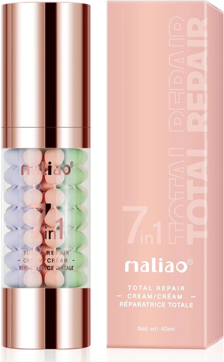 maliao 7-in-1 Total Repair Matte Primer - Pore Minimizing, Long-Lasting Makeup Base Primer - 40 ml (PRIMER) - Image 1