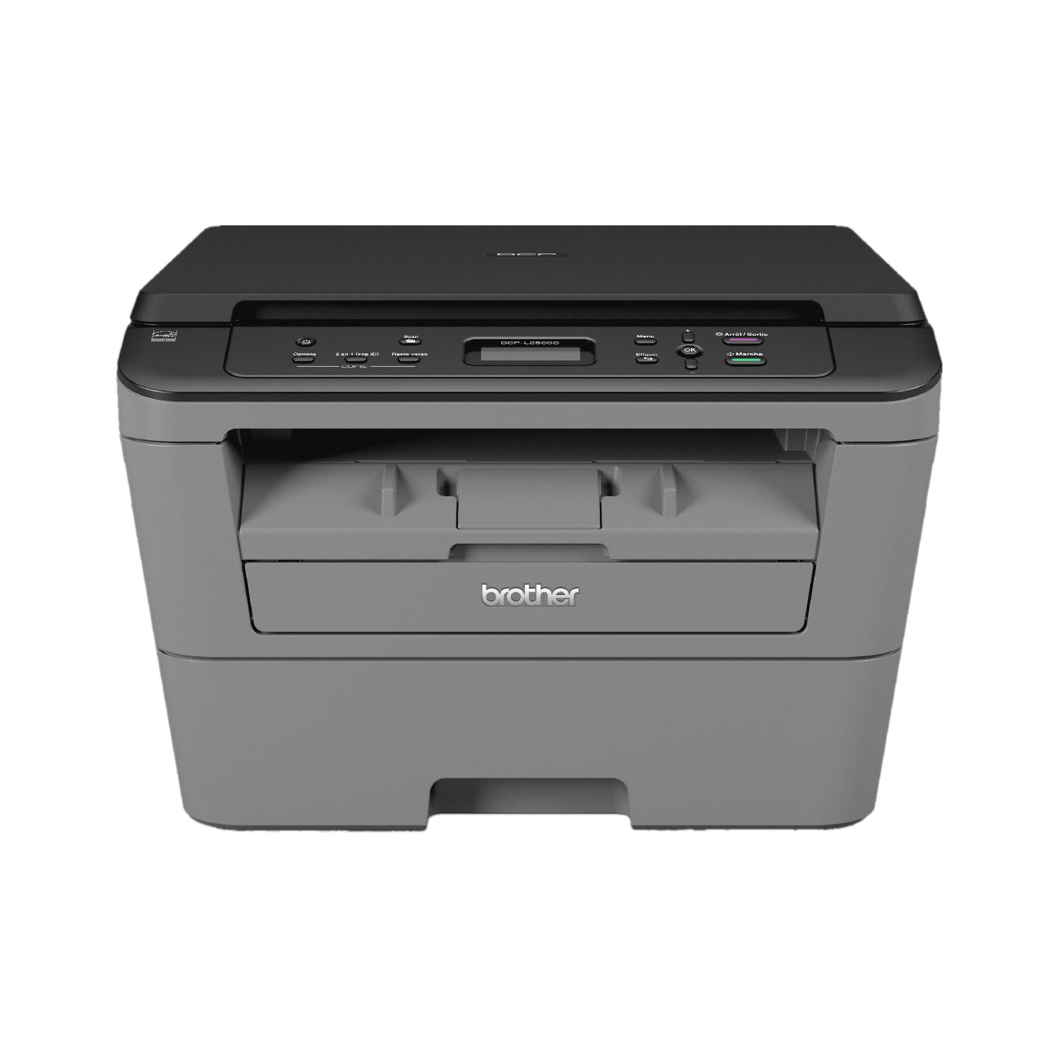 brother DCP-L2520D IND Multi-function Monochrome Laser Printer (Black Page Cost: 1.5 Rs.) Print, Copy & Scan, Auto Duplex, Up to 30 PPM Mono, Yield: Up to 2,600 Black Pages (Toner Cartridge, 1 Toner Cartridge Included) - Image 1