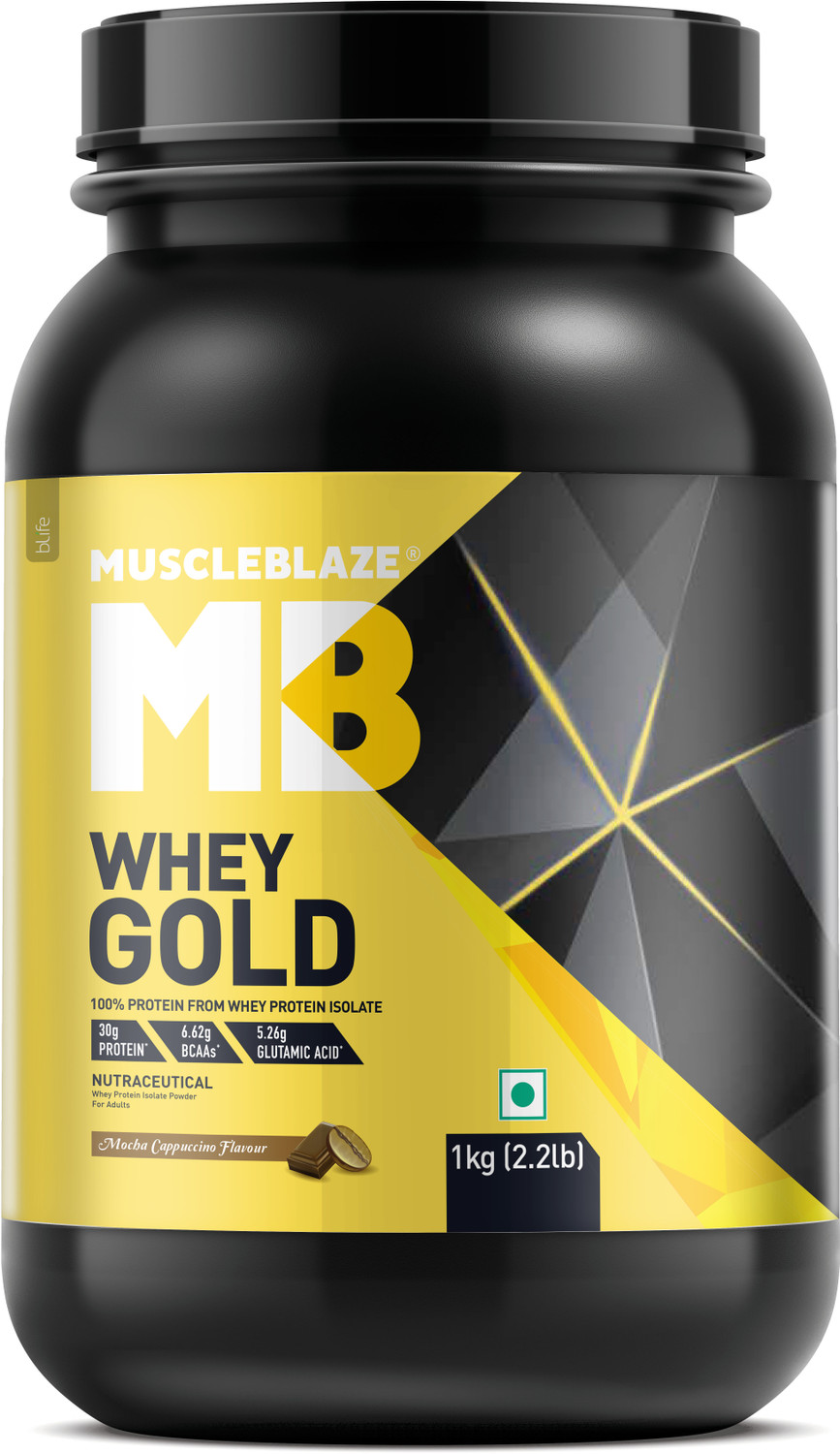 MUSCLEBLAZE वà¥à¤¯ à¤à¥à¤²à¥à¤¡ 100% वà¥à¤¯ à¤à¤à¤¸à¥à¤²à¥à¤ (1.0 kg, मà¥à¤à¤¾ à¤à¤¾à¤ªà¥à¤à¥à¤¨à¥) - Image 1