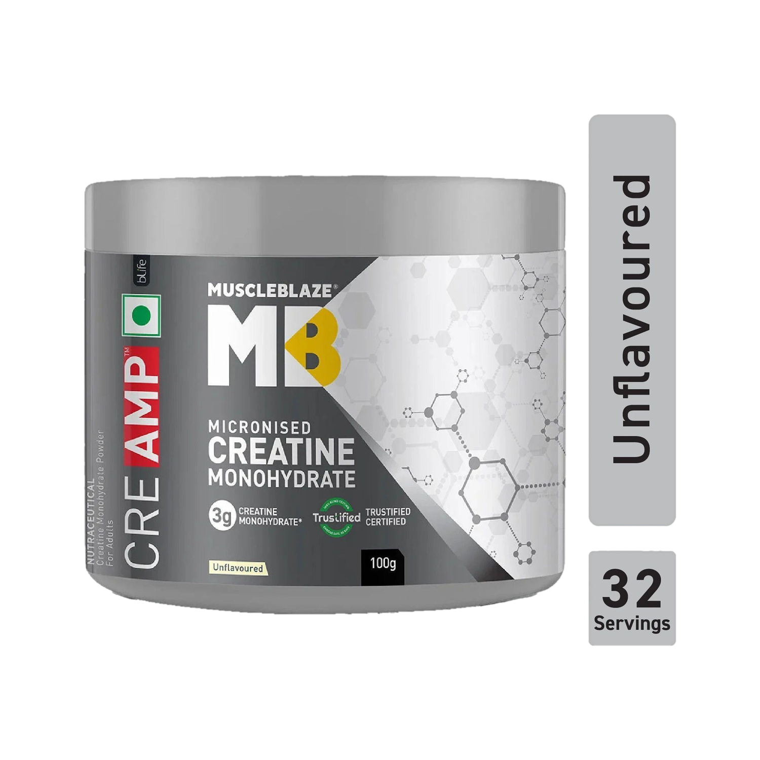 MUSCLEBLAZE Micronised Monohydrate Creatine Price in India - Image 1