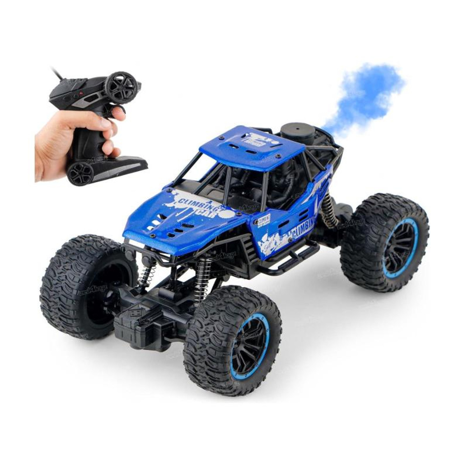 RNAV Remote Control Rock Crawler Car Toy for Kids with Smoke Effect Multicolor (Multicolor) - Image 1