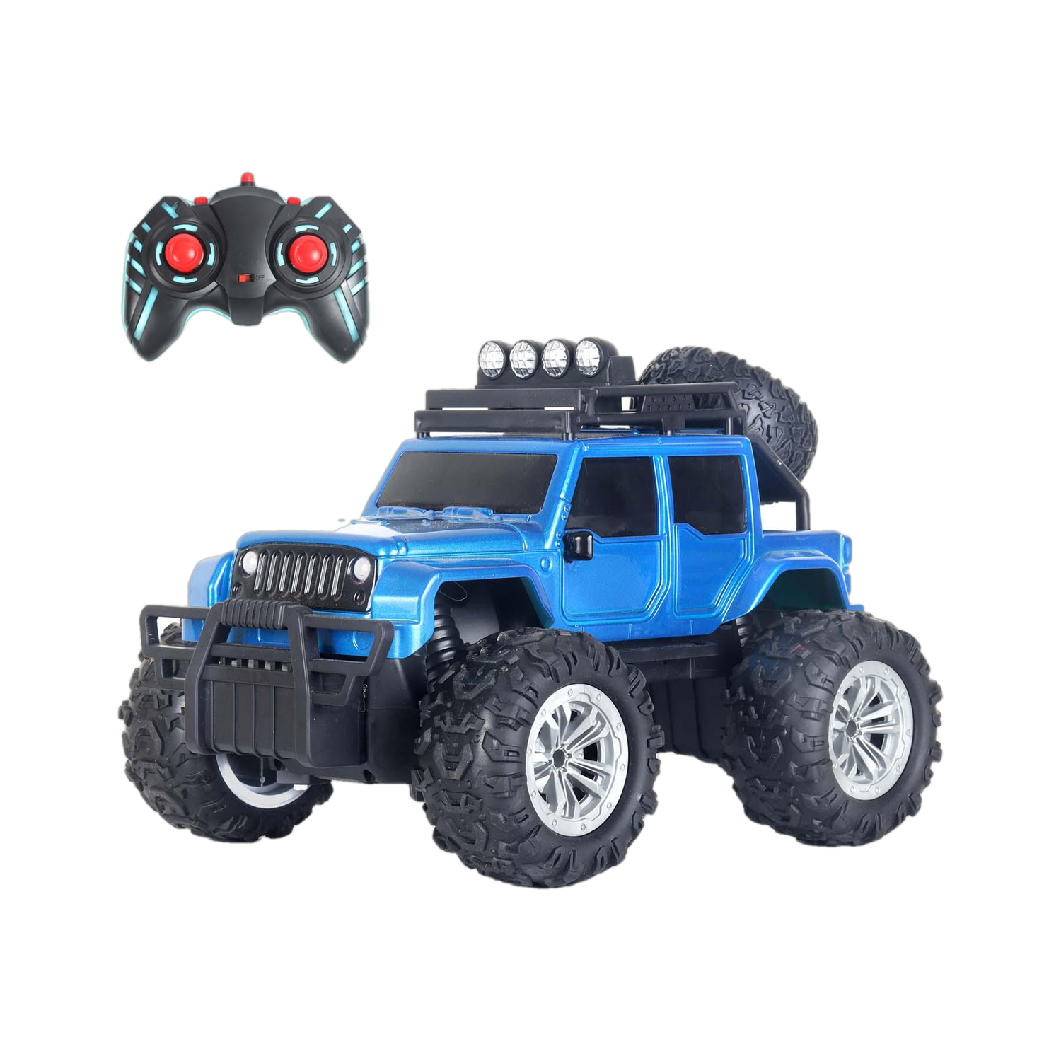 frendo Off Roader Rechargeable Remote Control Monster Truck (Blue) - Image 1