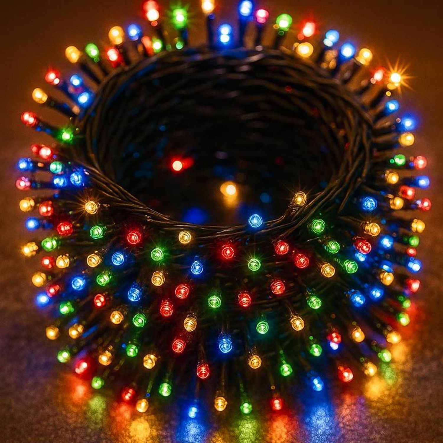 MPROW 40 LEDs 11m Multicolor String Rice Lights - Image 1