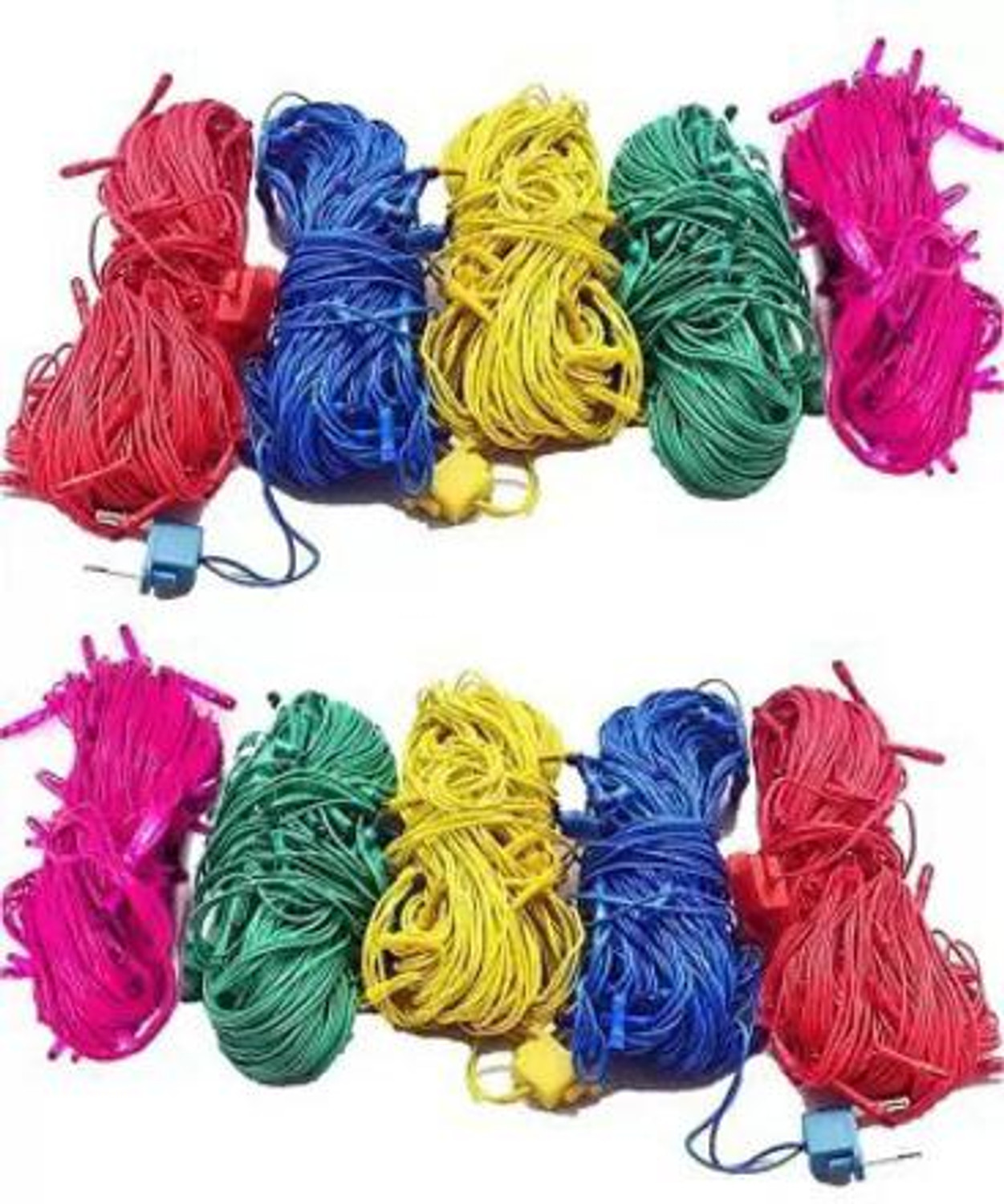 Precious Pearls 24 LED 7m Multicolor Rice Lights, Pack of 10 - Image 1