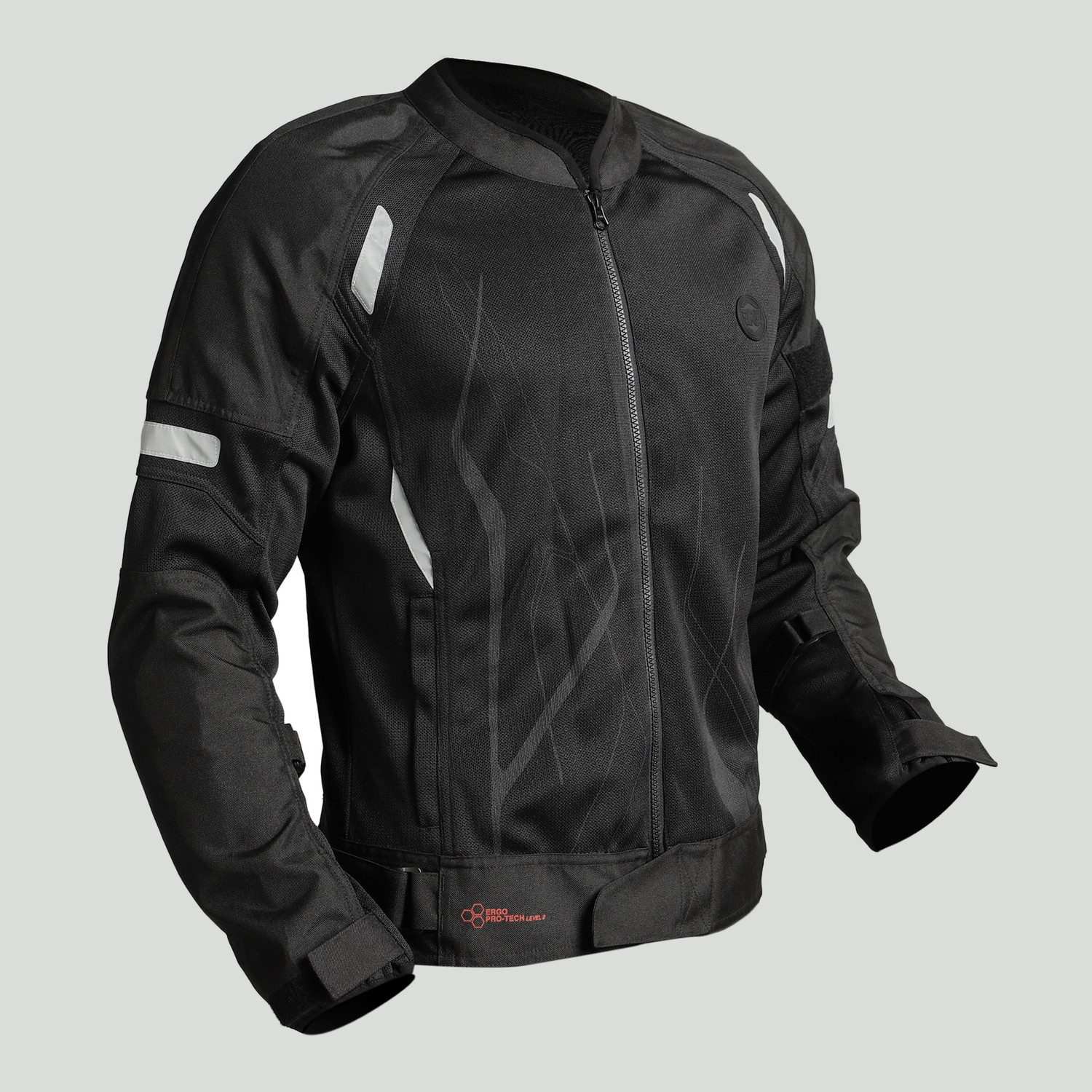 Royal Enfield Streetwind Eco V2 Sustainable Ridng Jacket | CE Level 2 Shoulder & Elbow Armors Riding Protective Jacket (Black, M) - Image 1