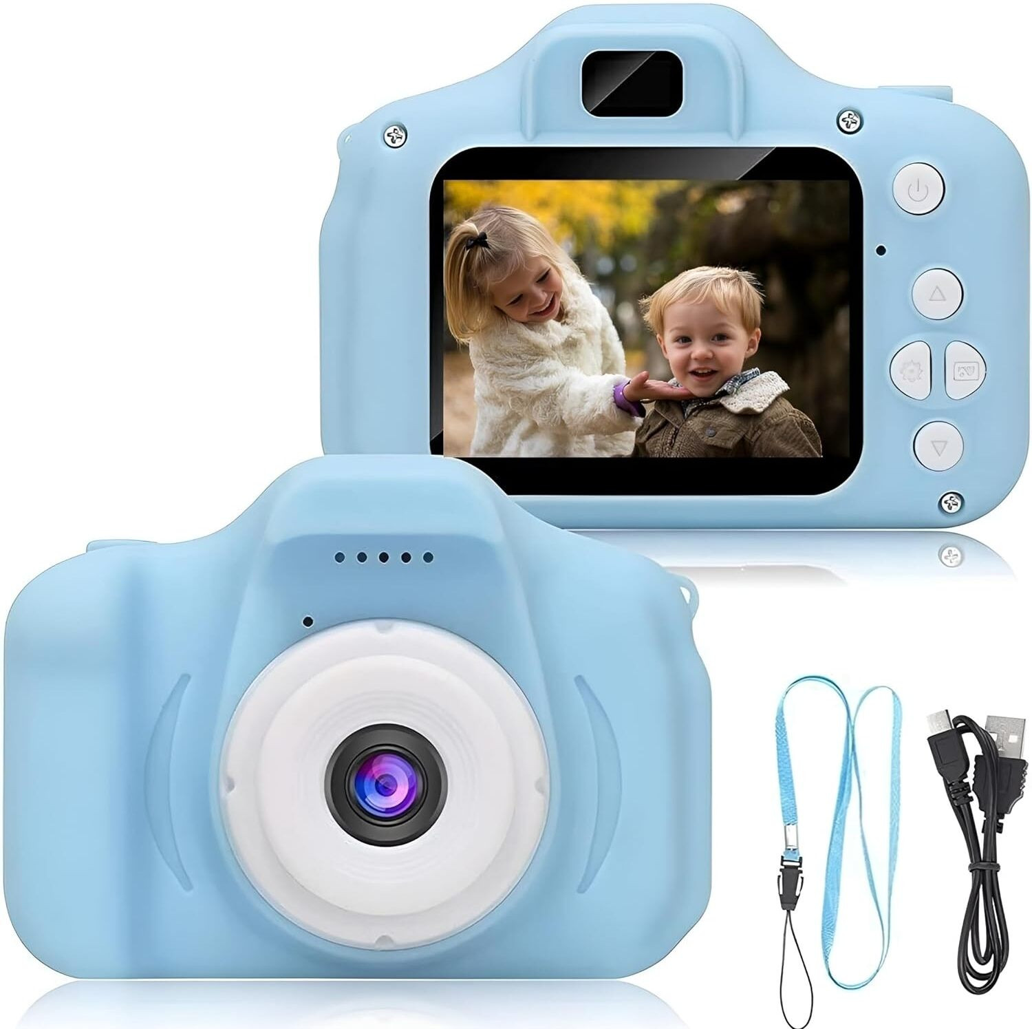 Vinni Kids Digital Camera 16MP Full HD 1080P Multicolor - Image 1