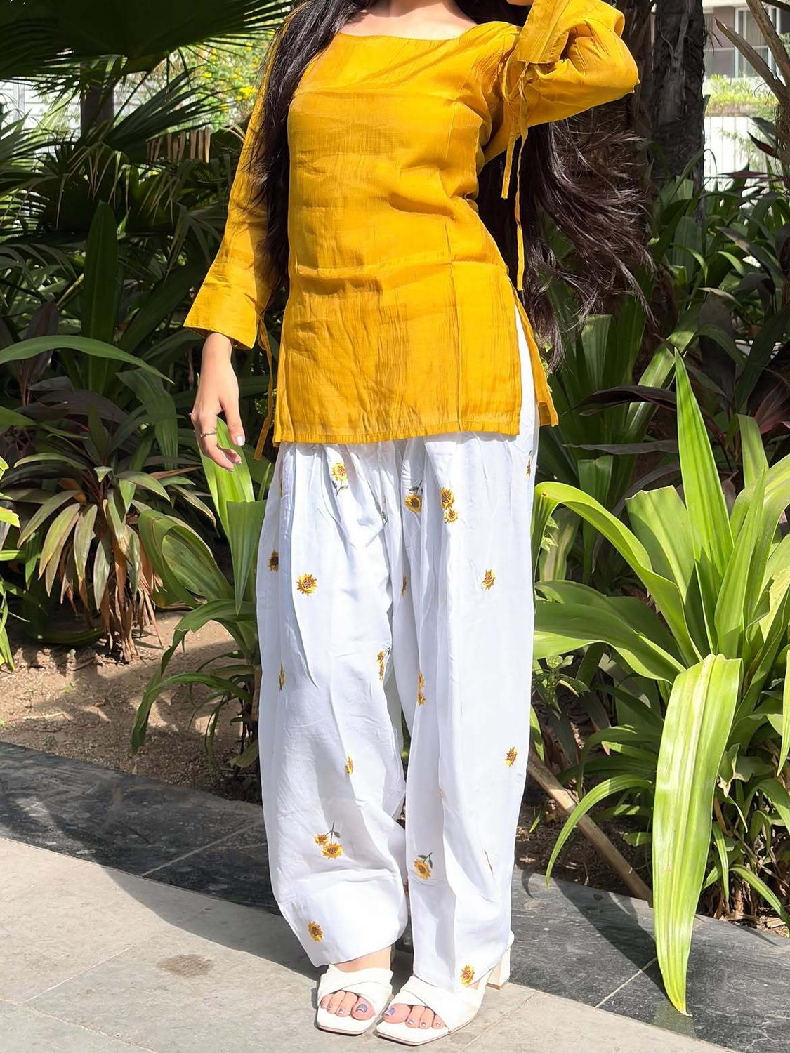 Cute Fellow Printed Kurta, Patiala & Dupatta Set - Image 1