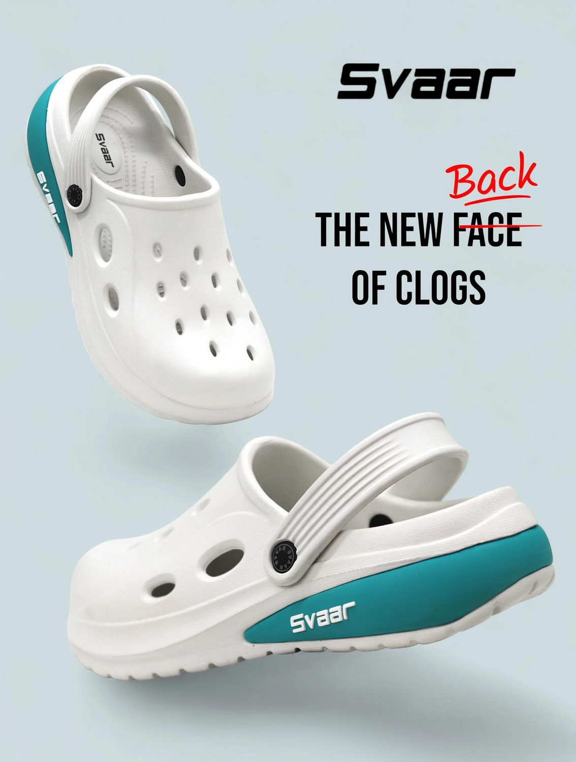 Svaar Men Sandal (White , 8) - Image 1