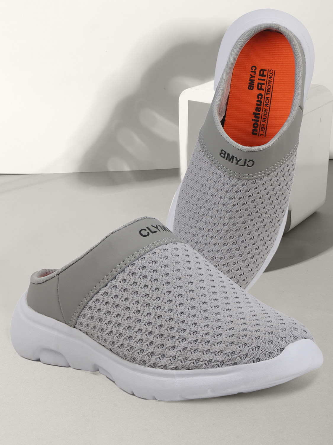 CLYMB Men EVA Ultralightweight Outdoor Clogs Sandal (Grey, 10) - Image 1