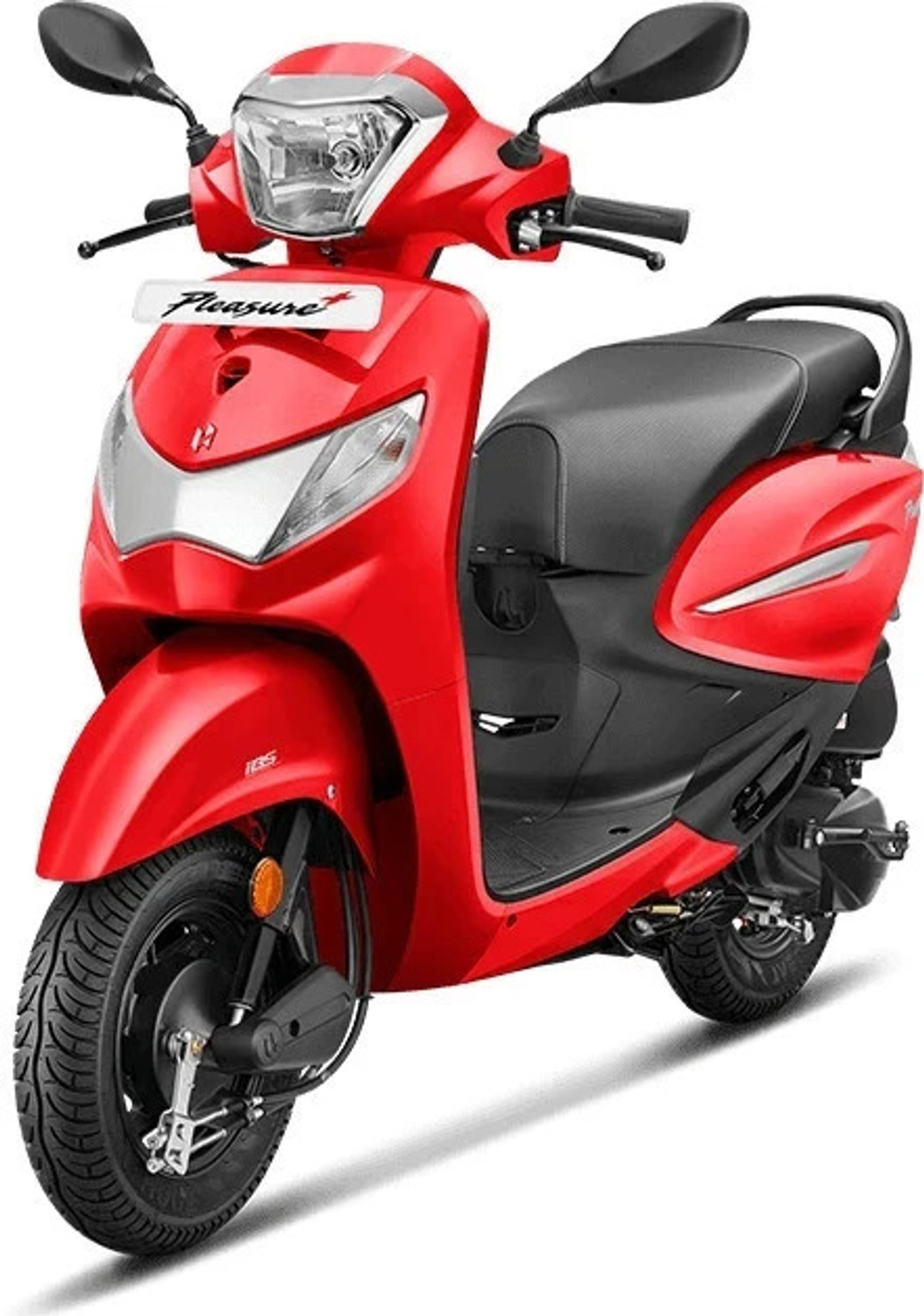 Hero Pleasure+ 110 VX Mat Metallic Red - Image 1