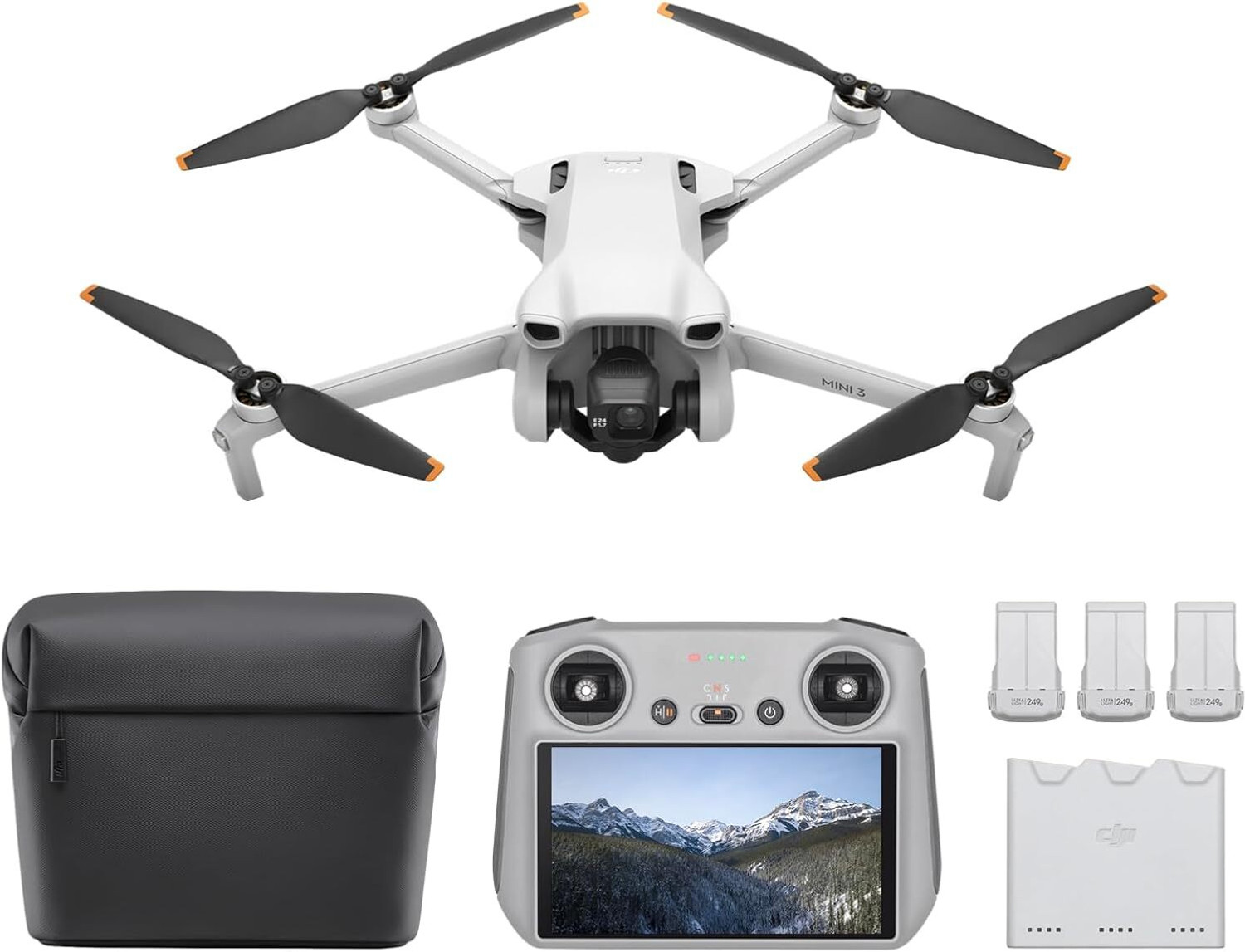 THJDG Impossible Screen Guard for DJI RC 2, Remote Controller with Next-Gen Processor, 20km O4 Transmission, 5.5-inch FHD Screen, 2T4R Antennas, Smart Controller for Drones, Light and Compact4 (Pack of 1) - Image 1
