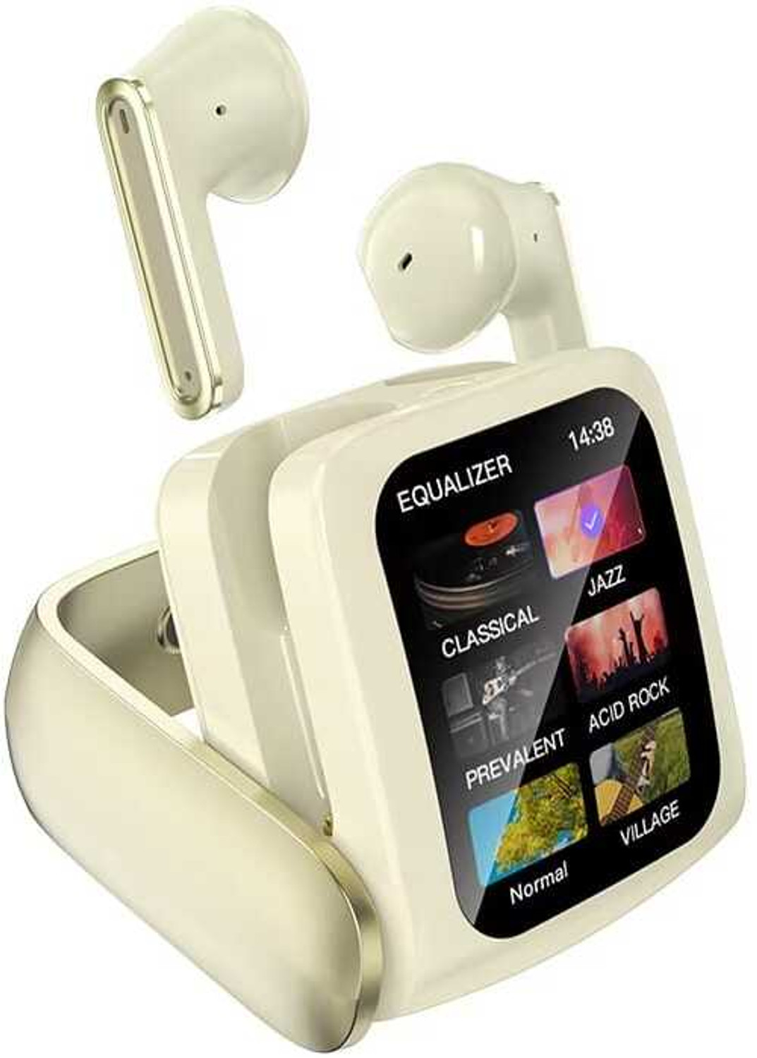 Stylix Edge to Edge Tempered Glass for Bass AirPods with 2.8" HD - Image 1