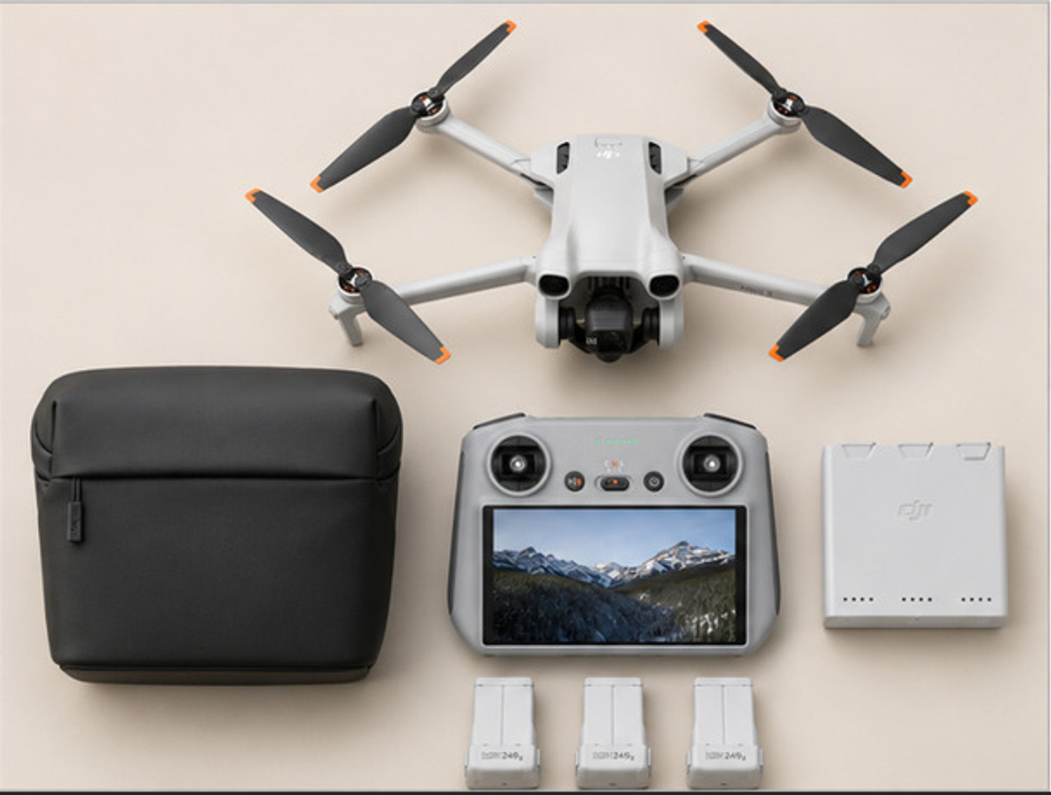 THJDG Edge to Edge Tempered Glass for DJI Air 3S & RC 2 - Image 1