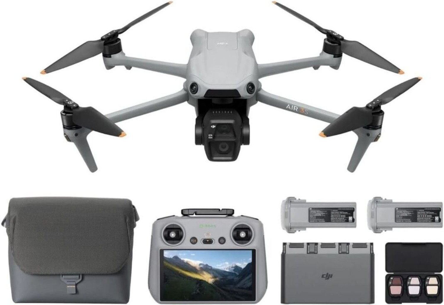 ANI Nano Glass Screen Protector for DJI Air 3S - Image 1