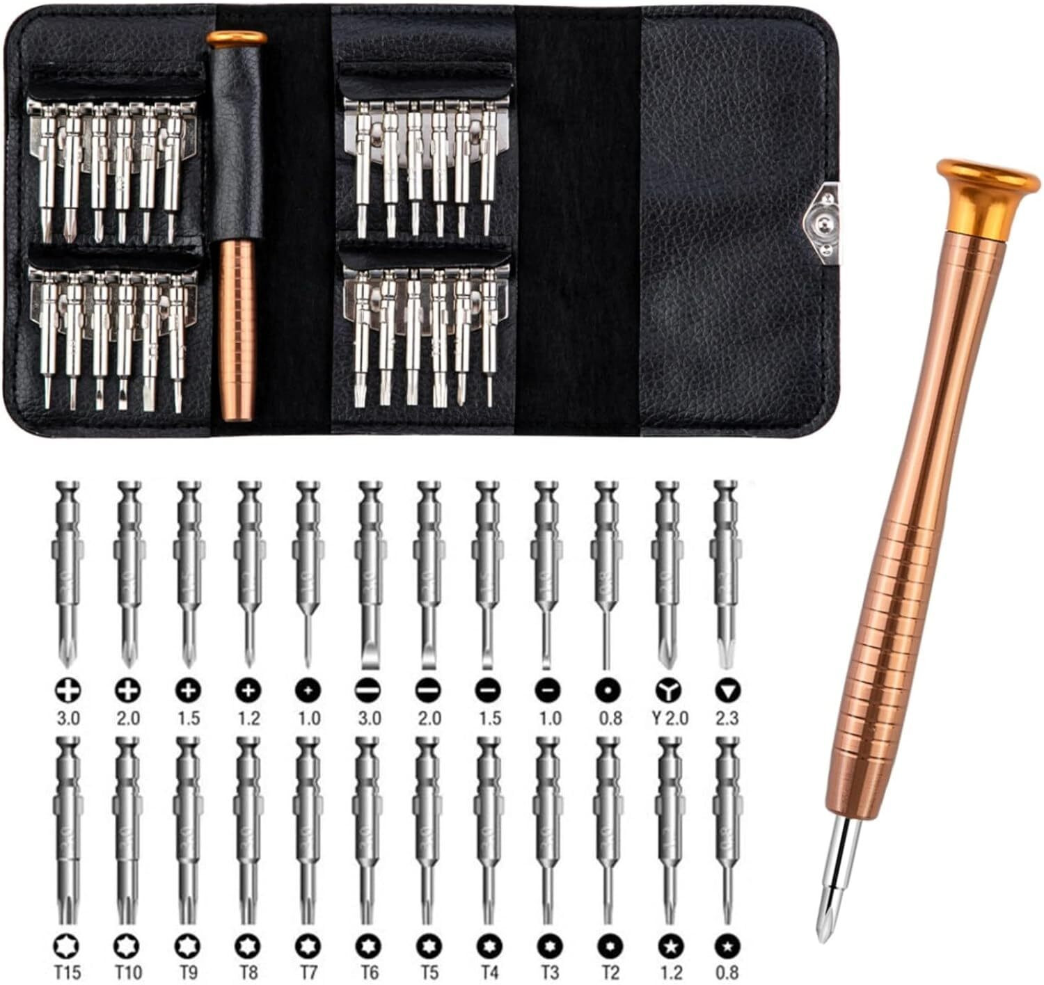GEETA SEVEN 25-in-1 Precision Magnetic Screwdriver Set Standard Screwdriver Set (Pack of 1) - Image 1