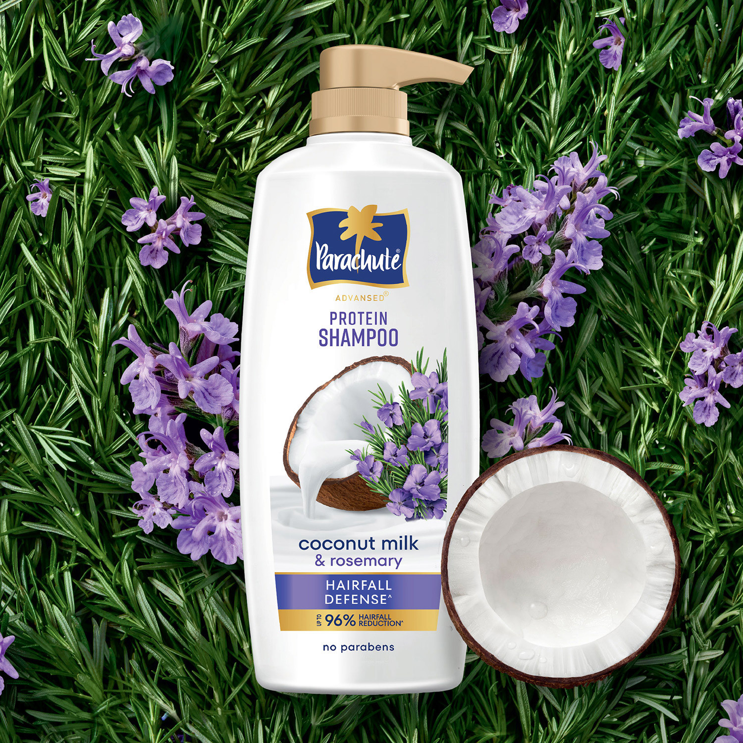 Parachute Advansed Hair Fall Defense Protein Shampoo Coconut Milk & - Image 1