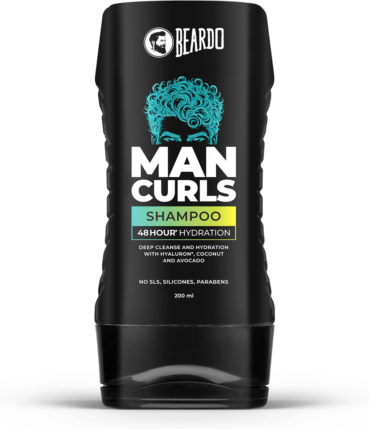 BEARDO Man Curls Shampoo 48 Hours Hydration (200 ml) - Image 1